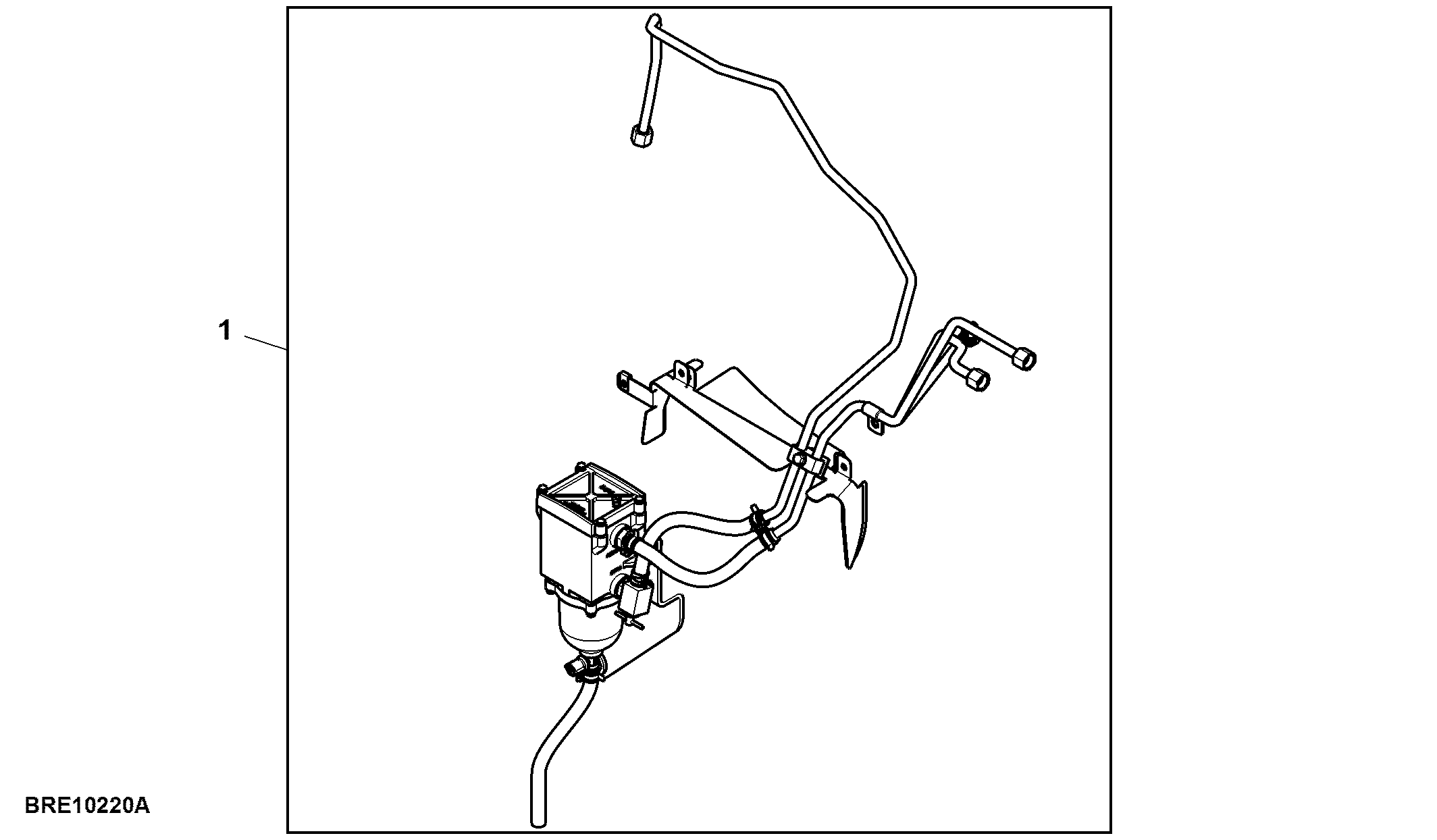 Secondary Fuel Filter, Attachment