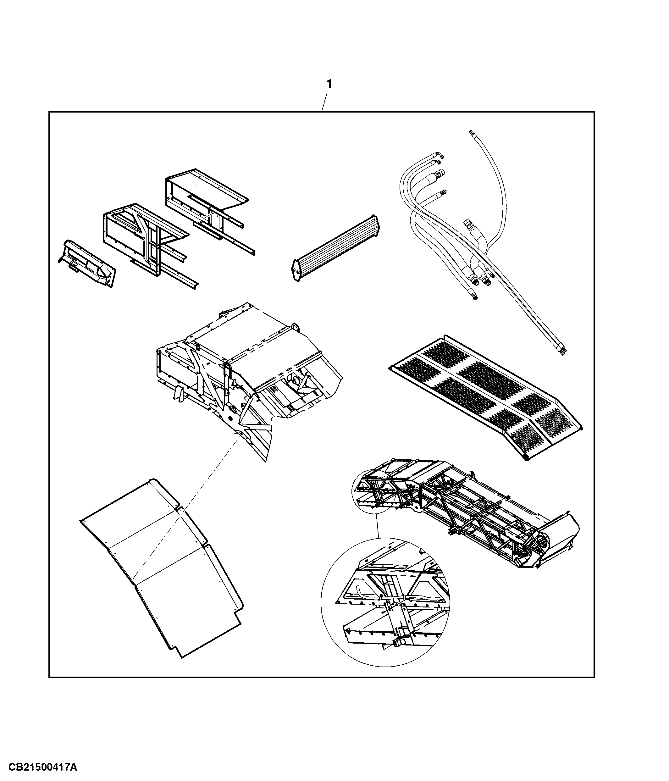 Elevator 34 Inch Extension, Attachment