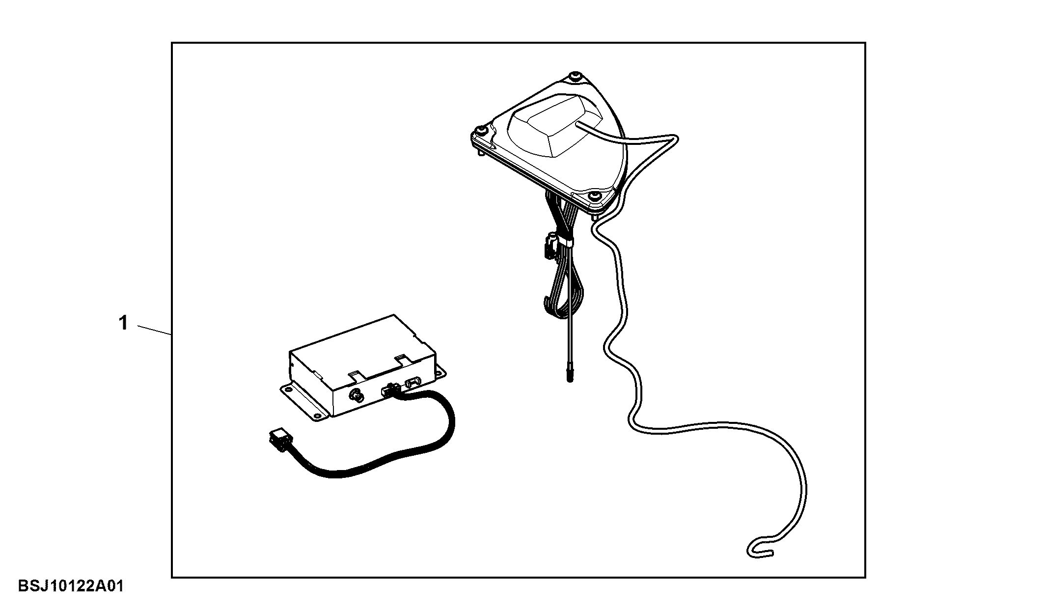 Attachment, Satellite Radio Antenna