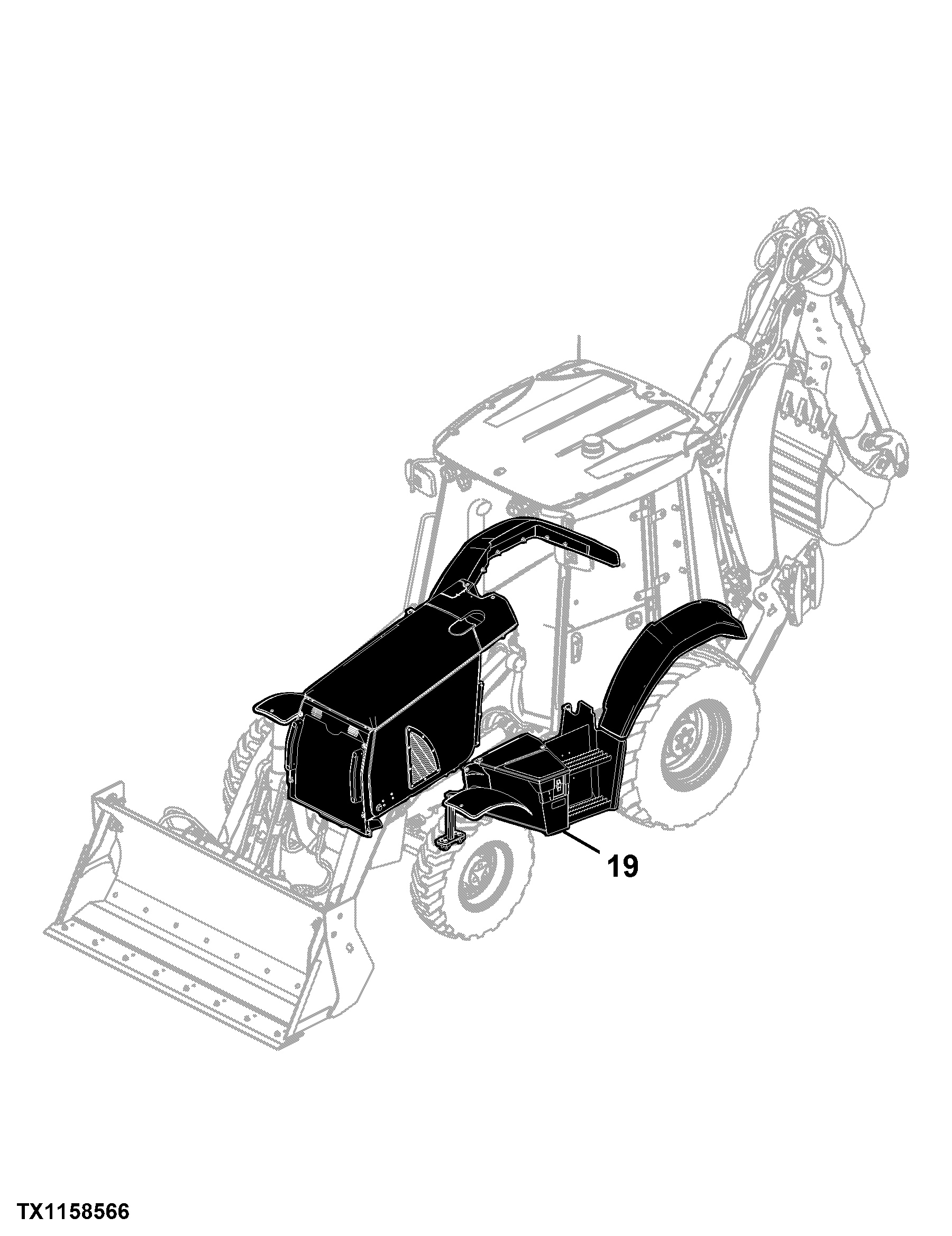 310SK TC (TMC) Backhoe Loader (Engine 4045HT063,4045HT073)(PIN: 1T0310TK_ _E219607 - E270402)