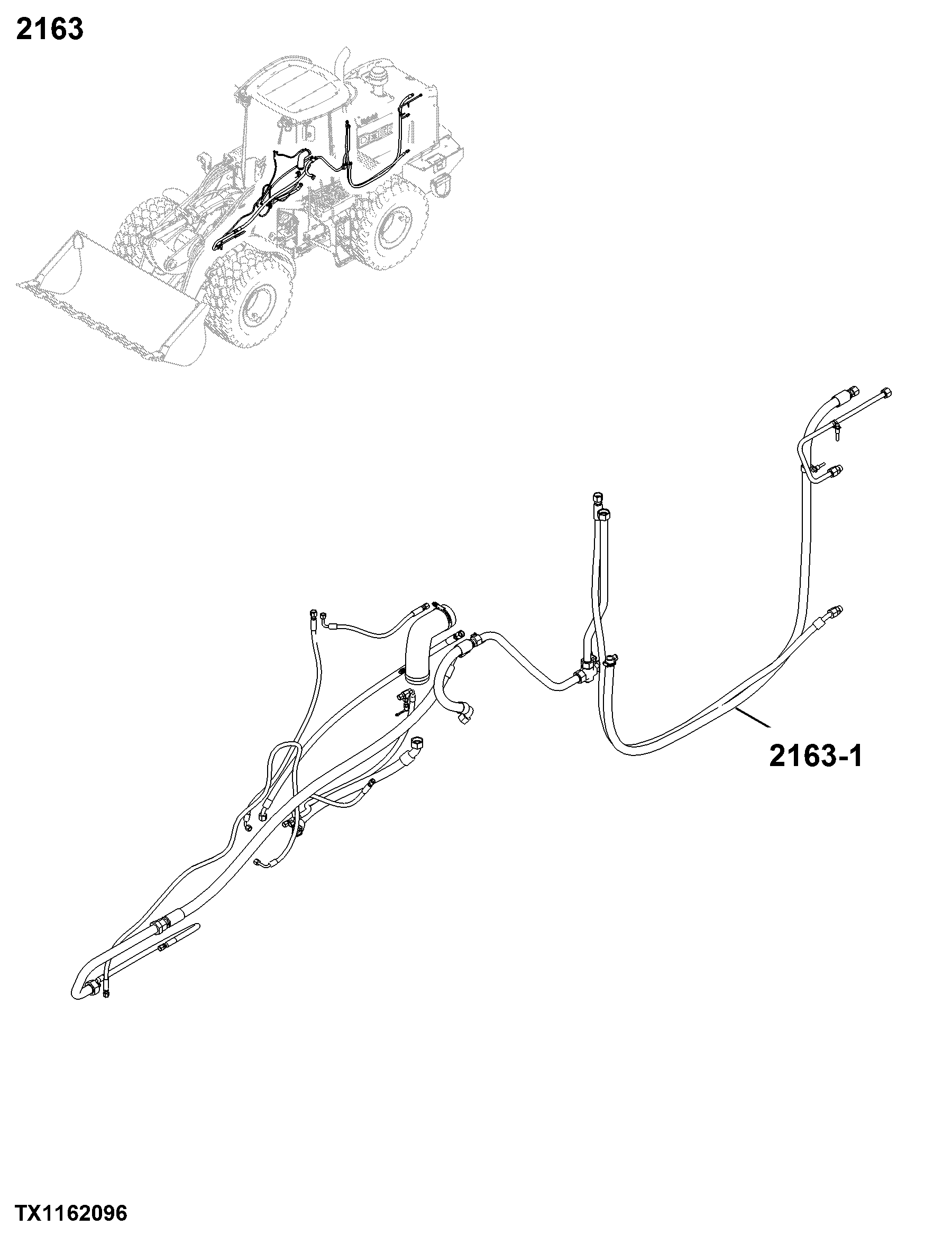 2163 Hydraulic Lines and Hoses