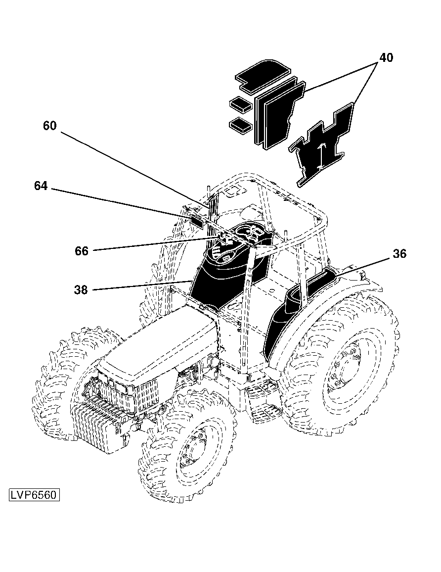 91 Operator's Station Accessories (420001 - )