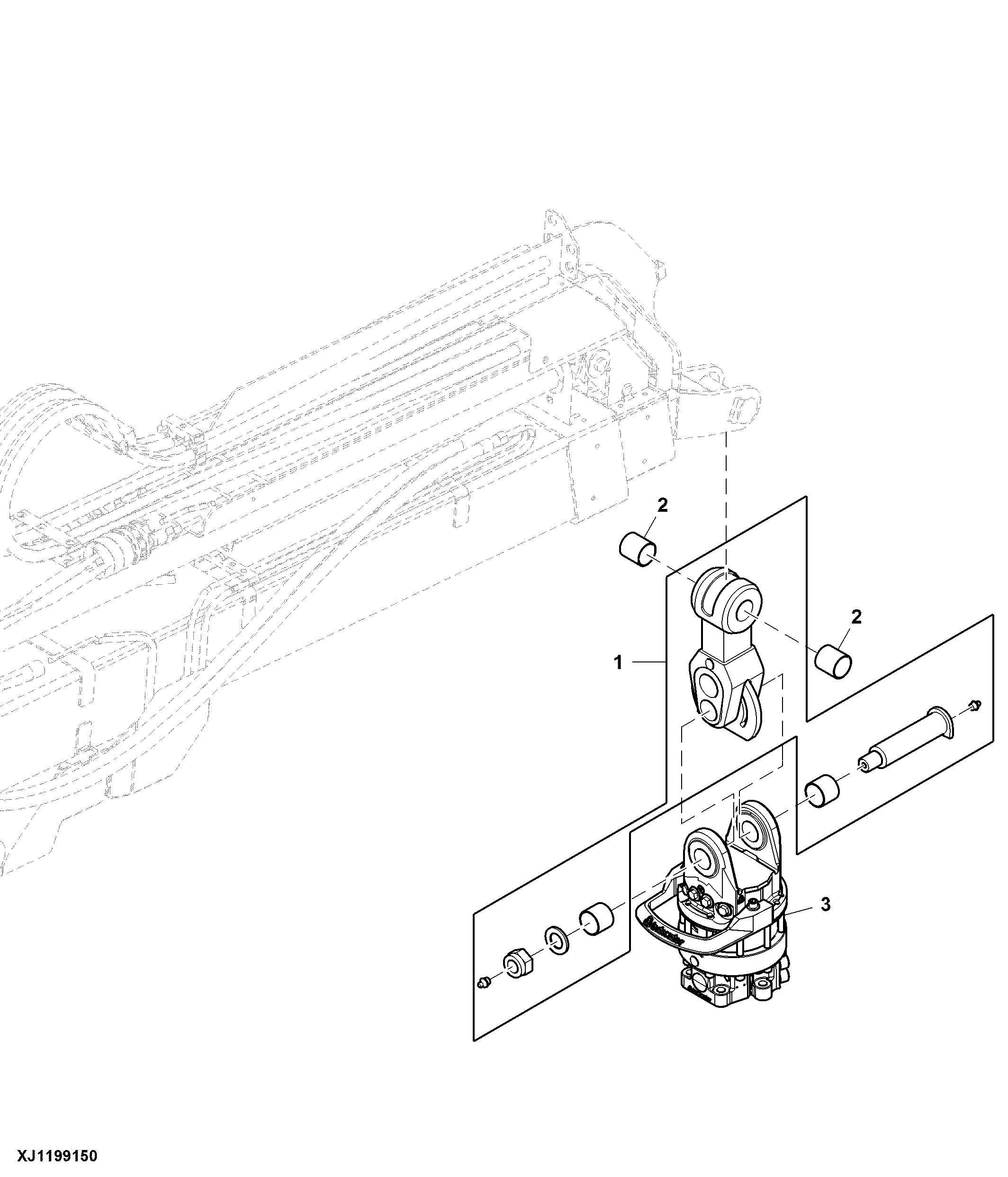 Link W/ Damper, Rotator GV12S