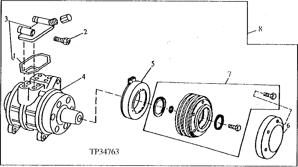 AIR CONDITIONING COMPRESSOR, COMPRESSOR MANIFOLD AND REPAIR KITS
