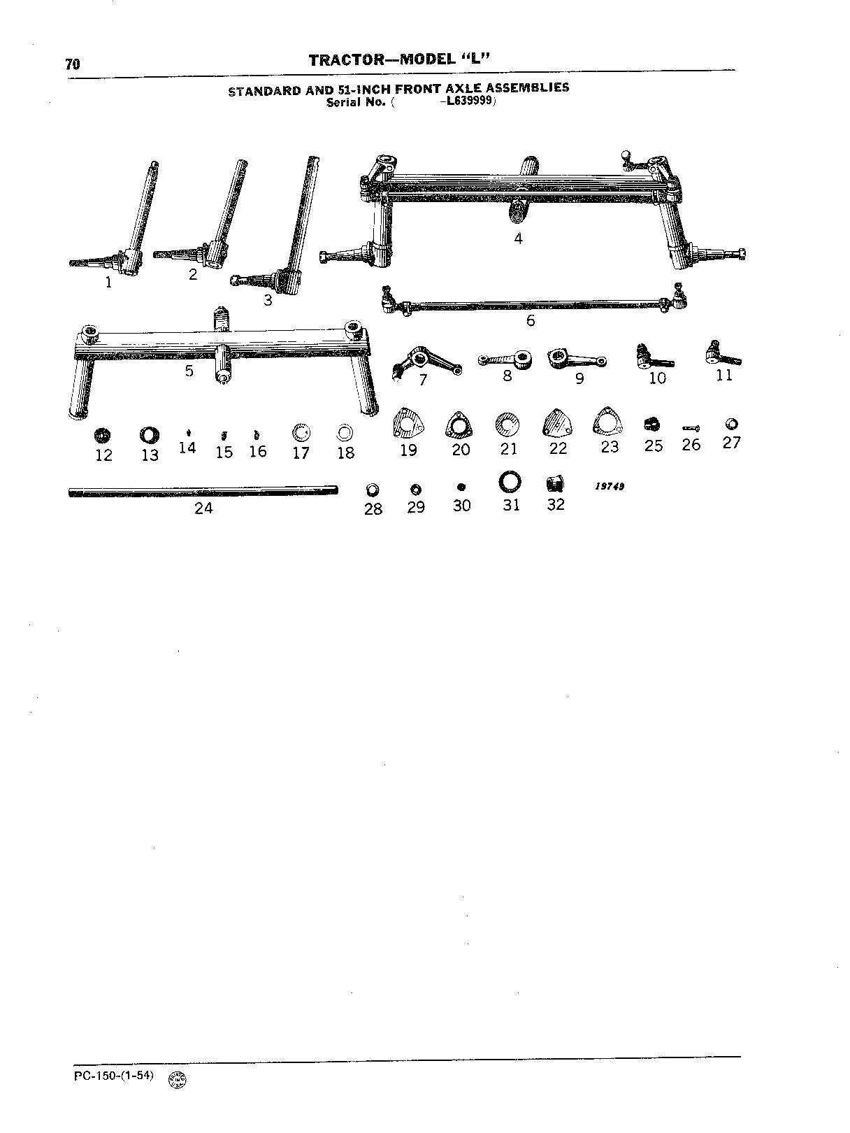 Axle, Front