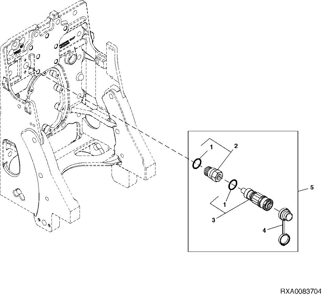 HYDRAULIC MOTOR RETURN OR SUMP KIT