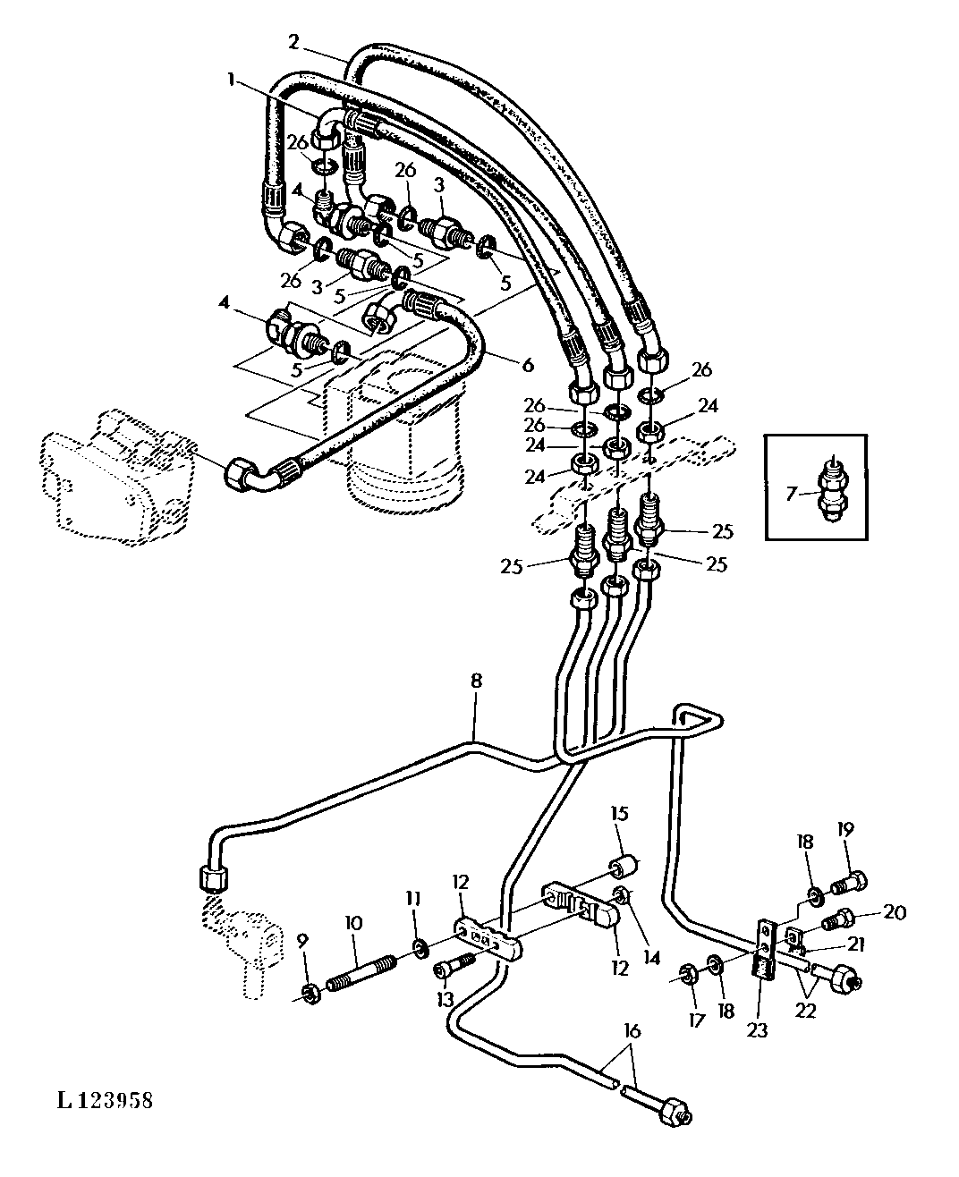 HYDROSTATIC STEERING WITH FRONT WHEEL DRIVE-APL 345 (SG2 CAB)