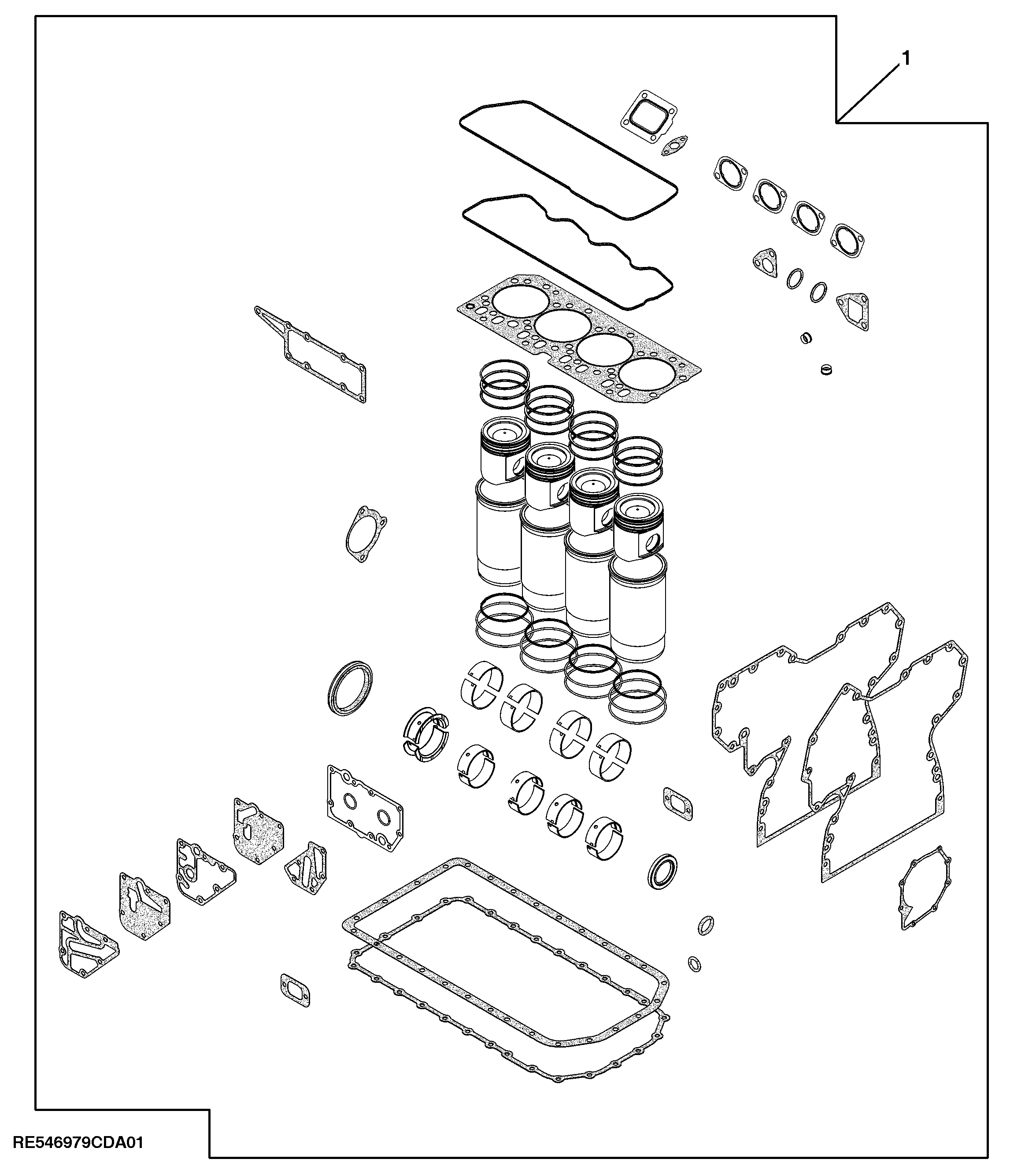 9901 Engine Overhaul Kit