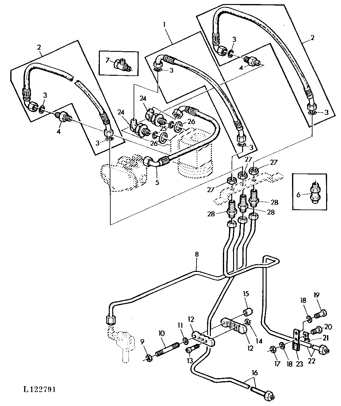 HYDROSTATIC STEERING WITH FRONT WHEEL DRIVE-APL 345 (SG2 CAB)