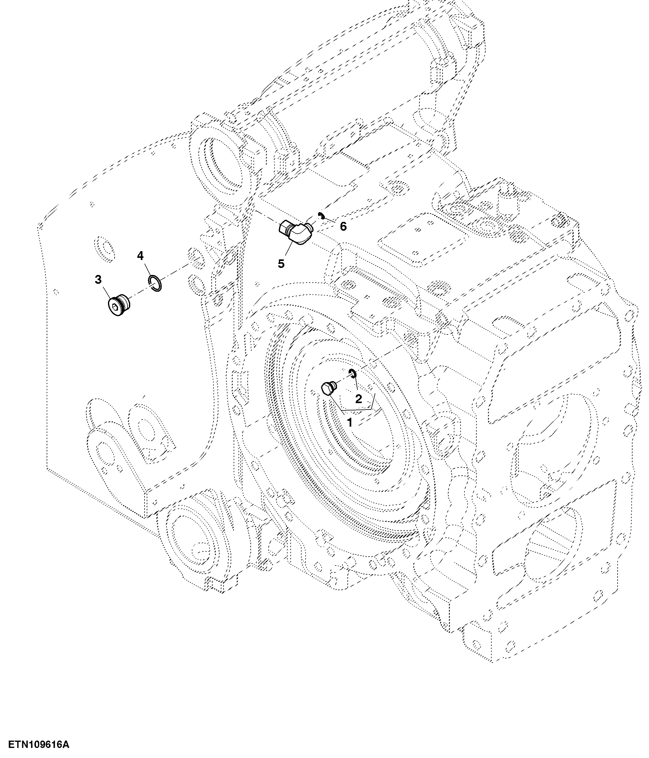 Plug, W/O Cab Suspension and ActiveSeat™ ( - 058000)