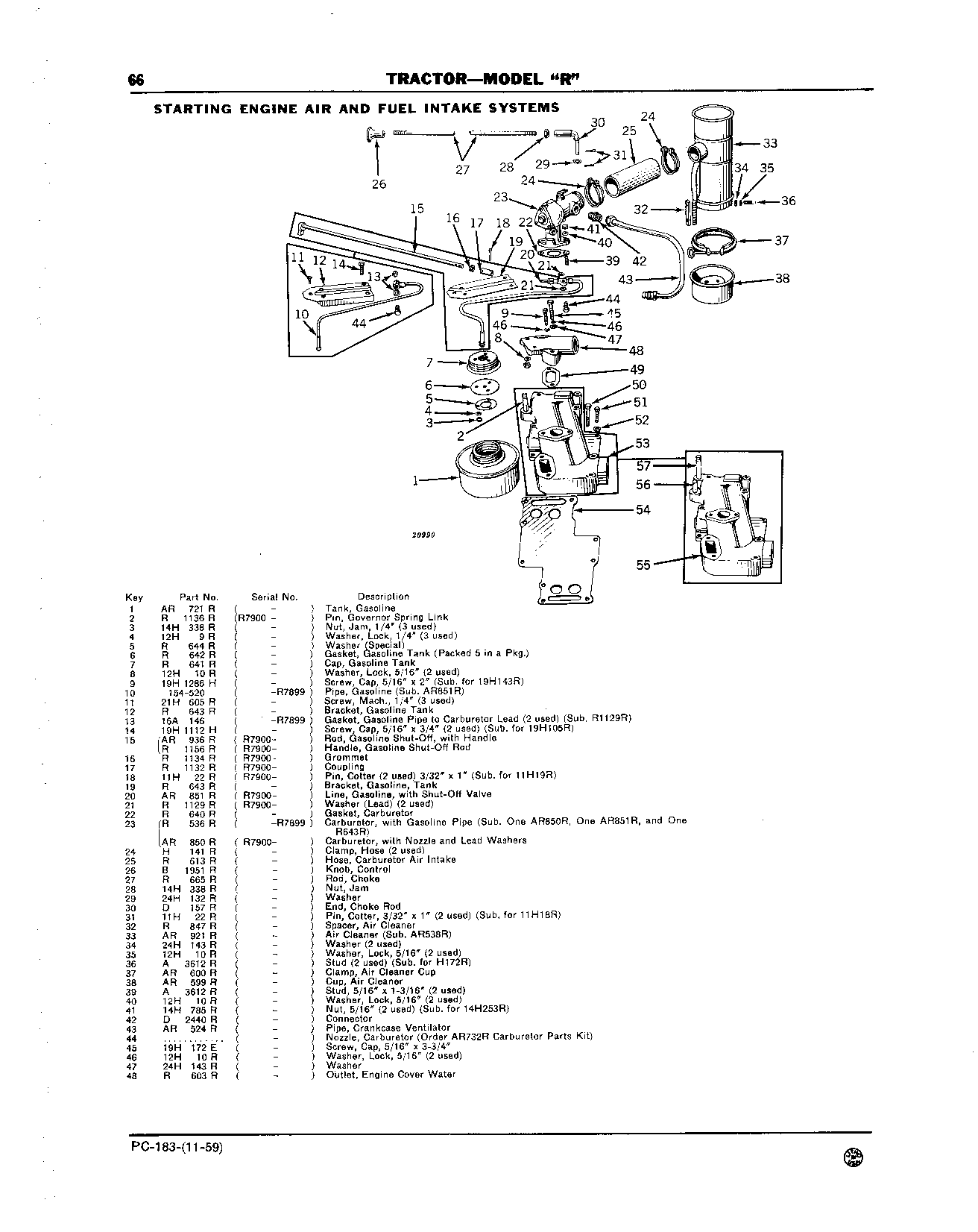Starting Engine: Air and Fuel Intake Systems