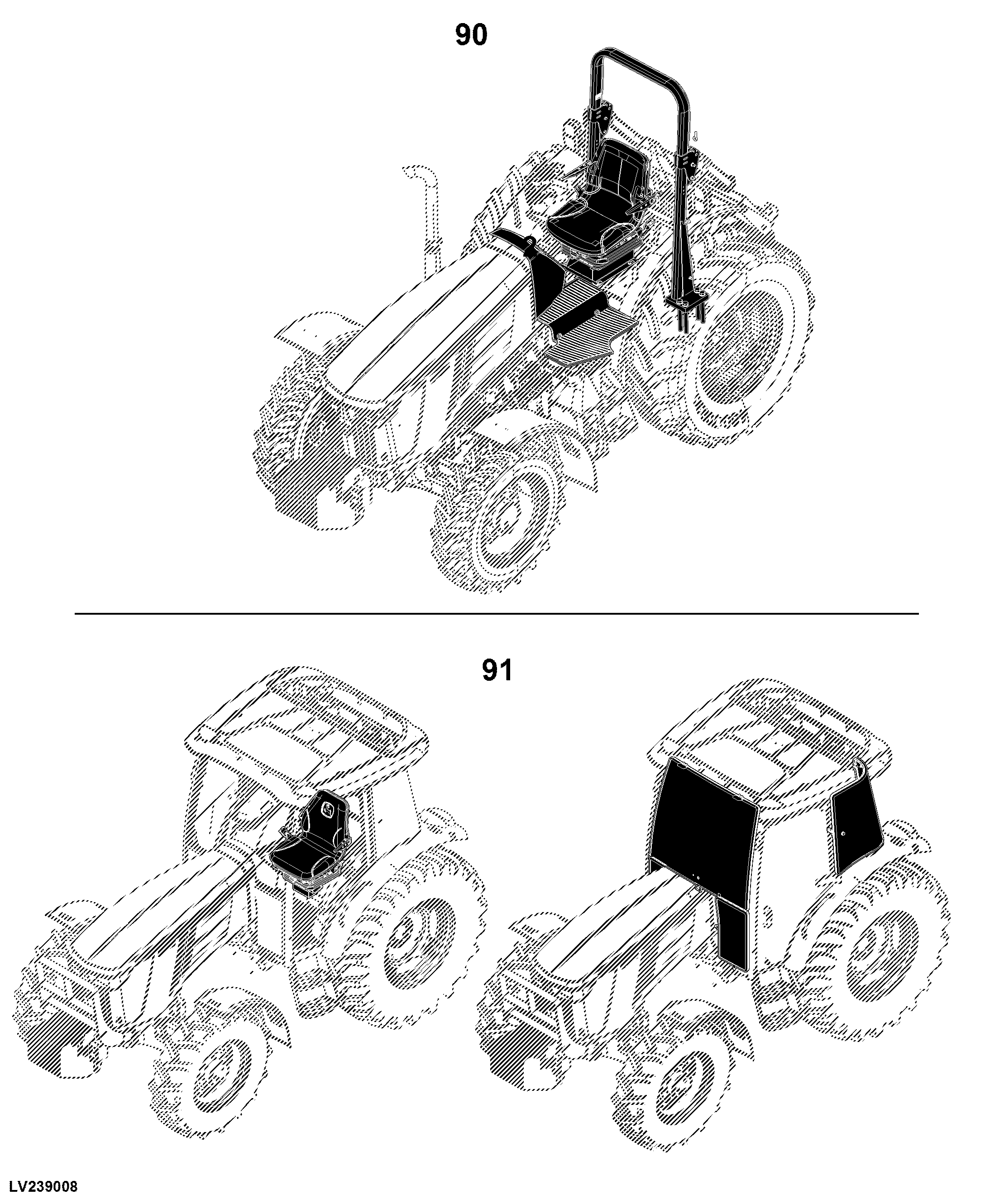 5085E Tractor (Engine: 4045HLV71, Final Tier 4)(North America Edition)