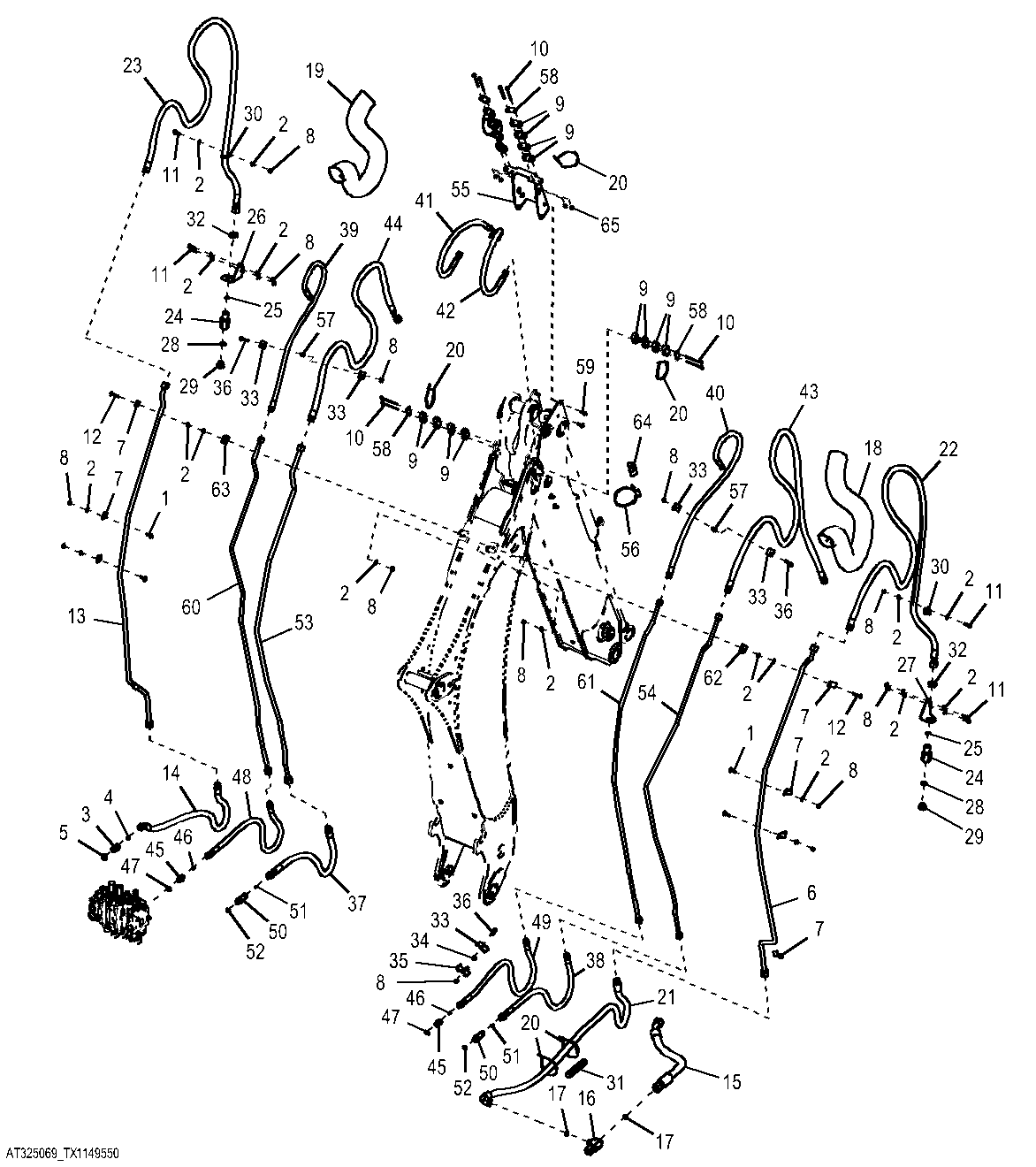 Bucket, Extension, and Auxiliary Hydraulics, Extendable Dipperstick