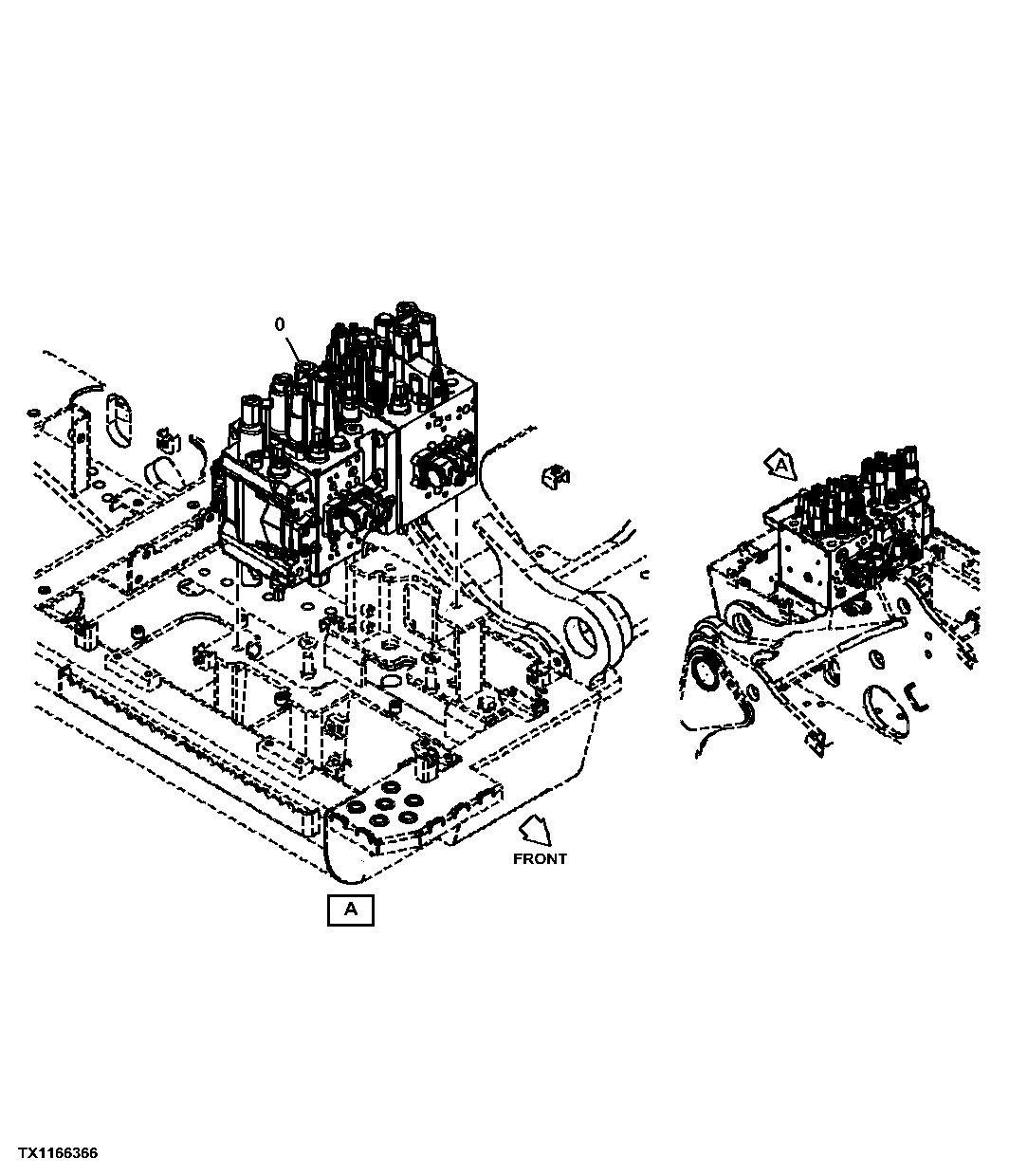 Control Valve, Two Piece Boom