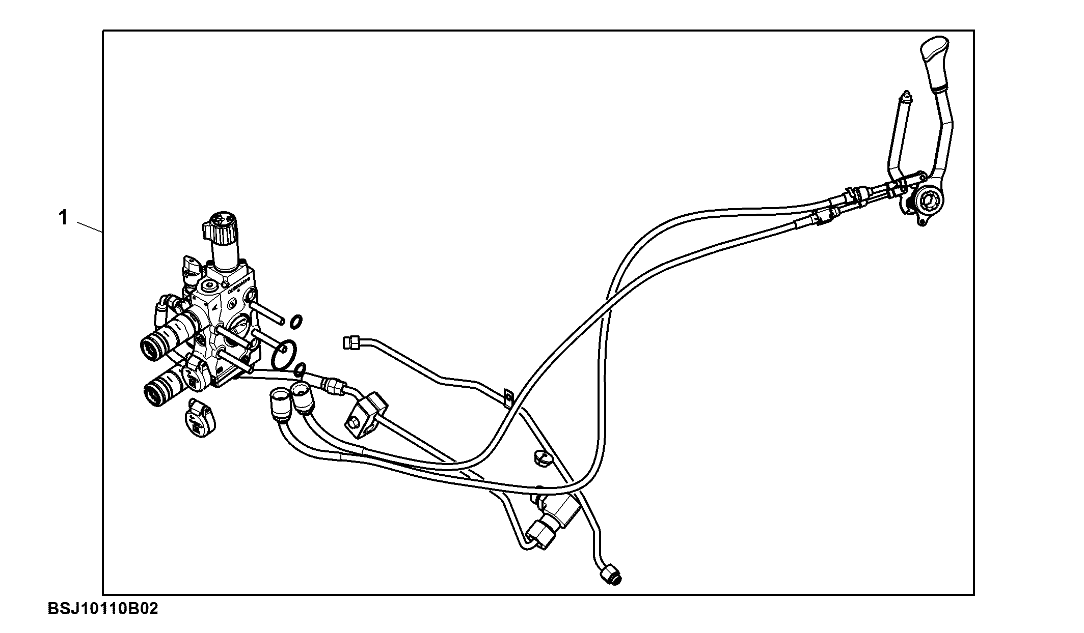 Attachment, Dual To Triple Rear SCV