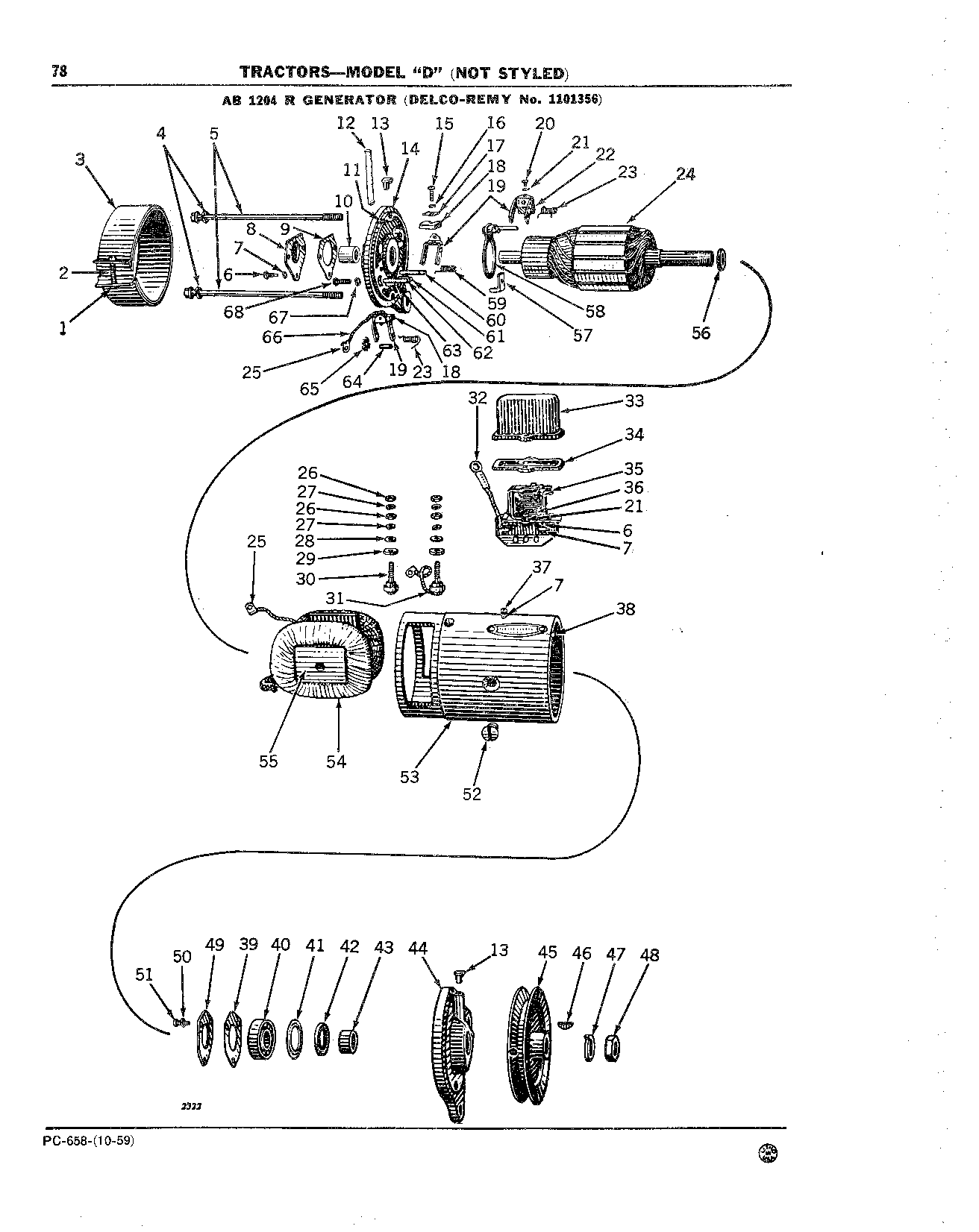 Lamp, Front and Rear (Continued)
