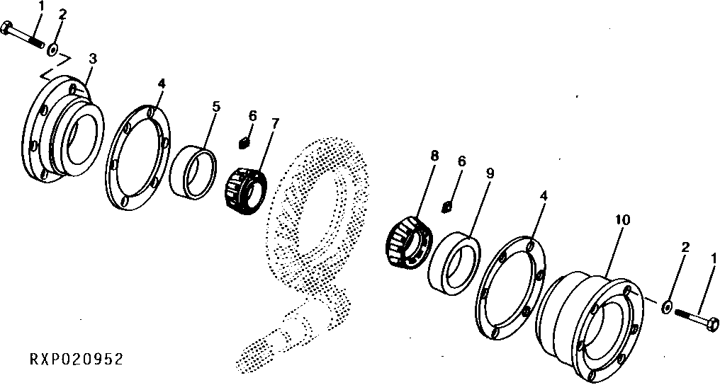 Differential Bearing Quills (ROAR, ROAL, ROAS) ( - 001151)