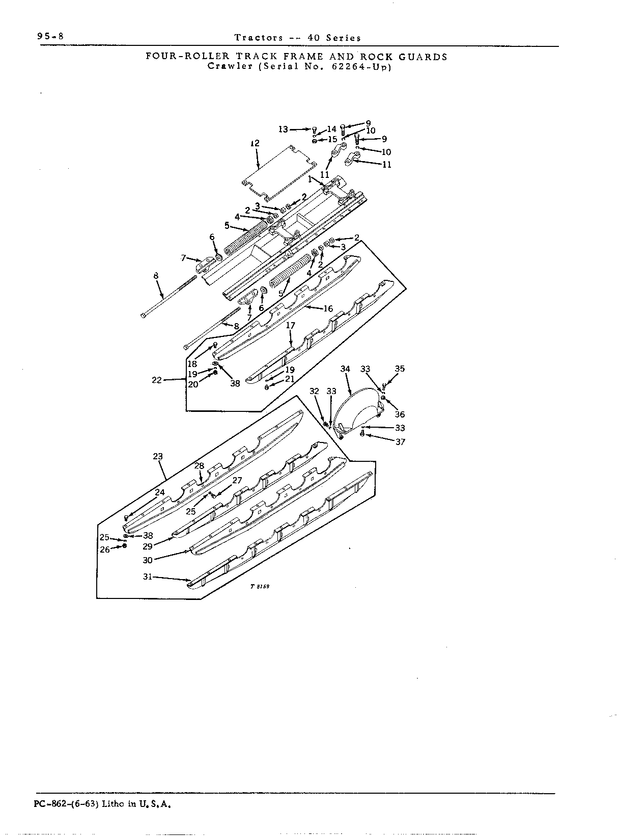 4-roller track frame (C)