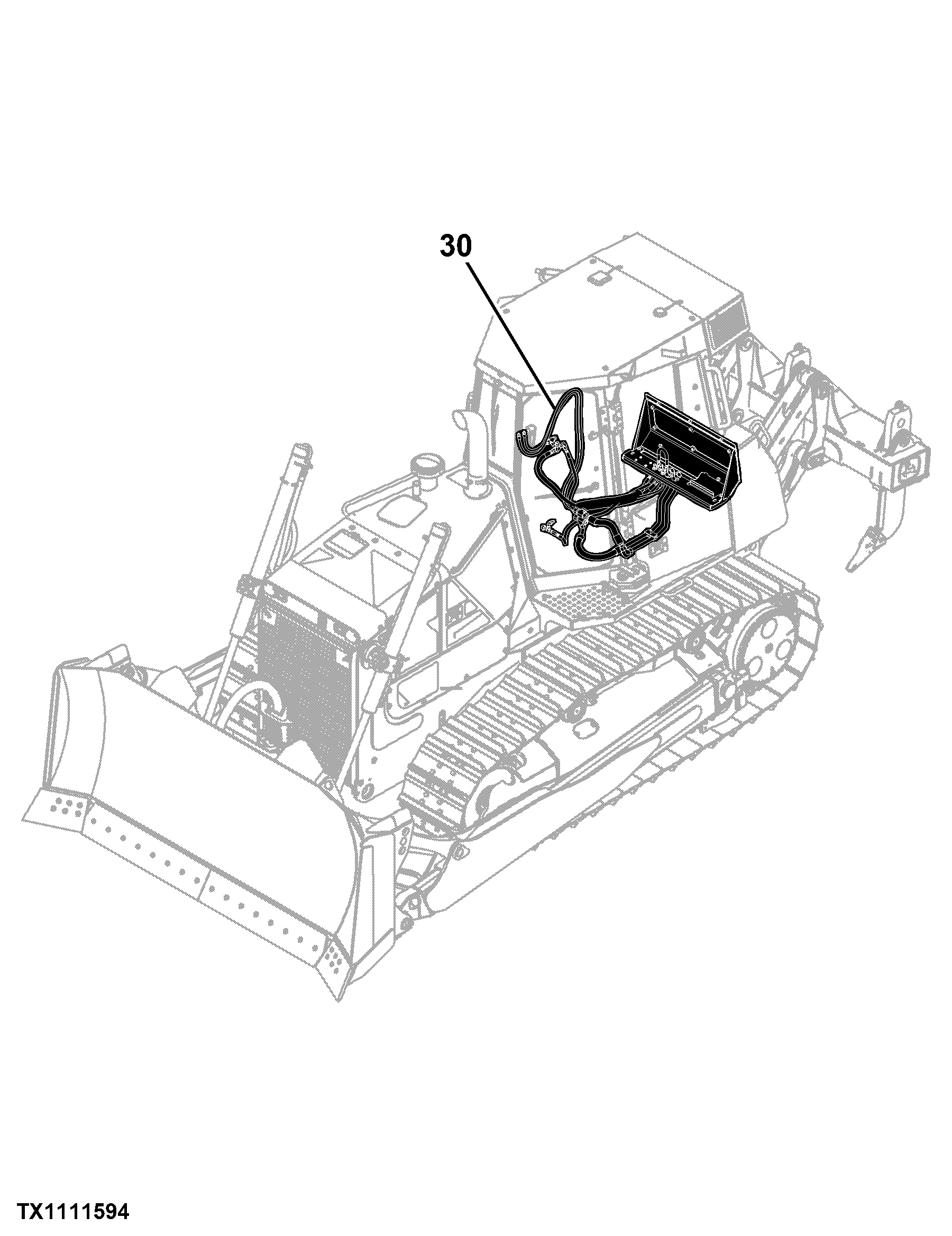 850K Crawler Dozer (PIN: 1T0850KX_ _E178122 - 271265)