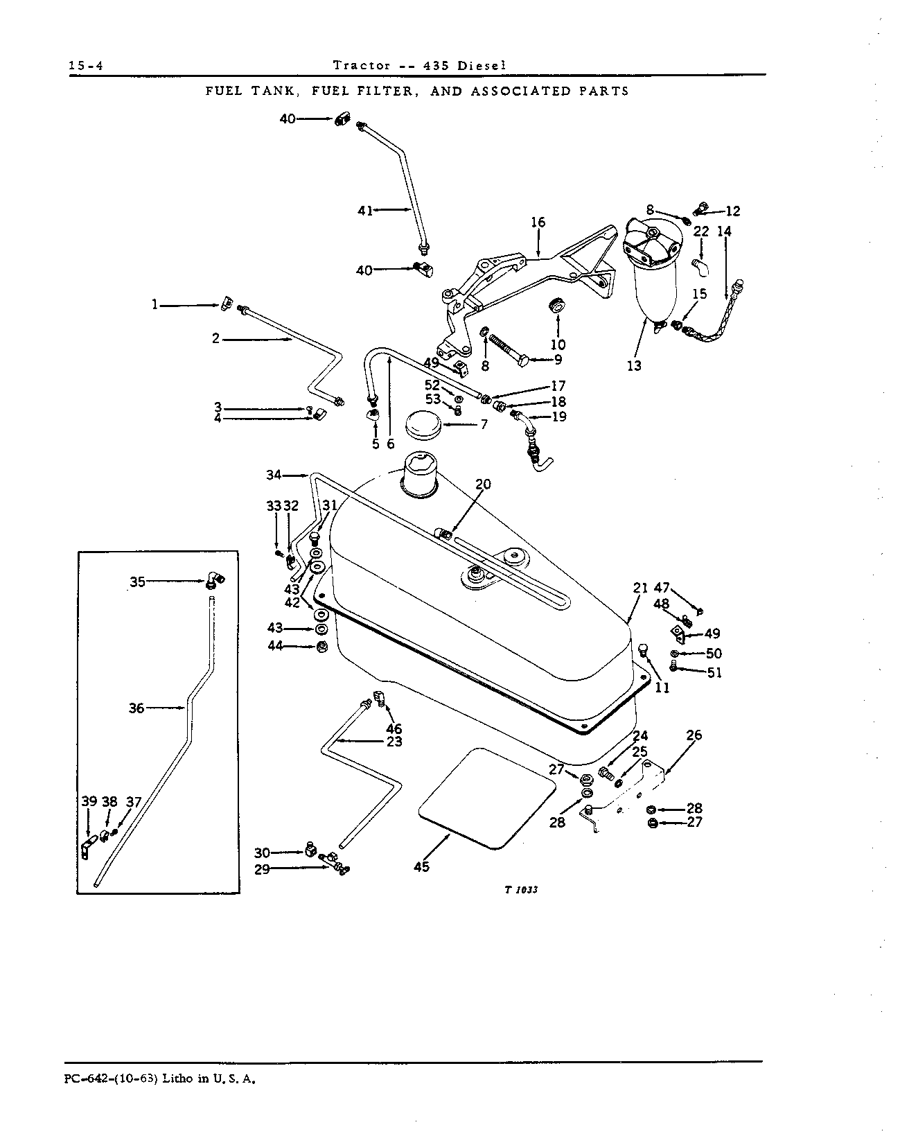 Bracket, fuel tank, front