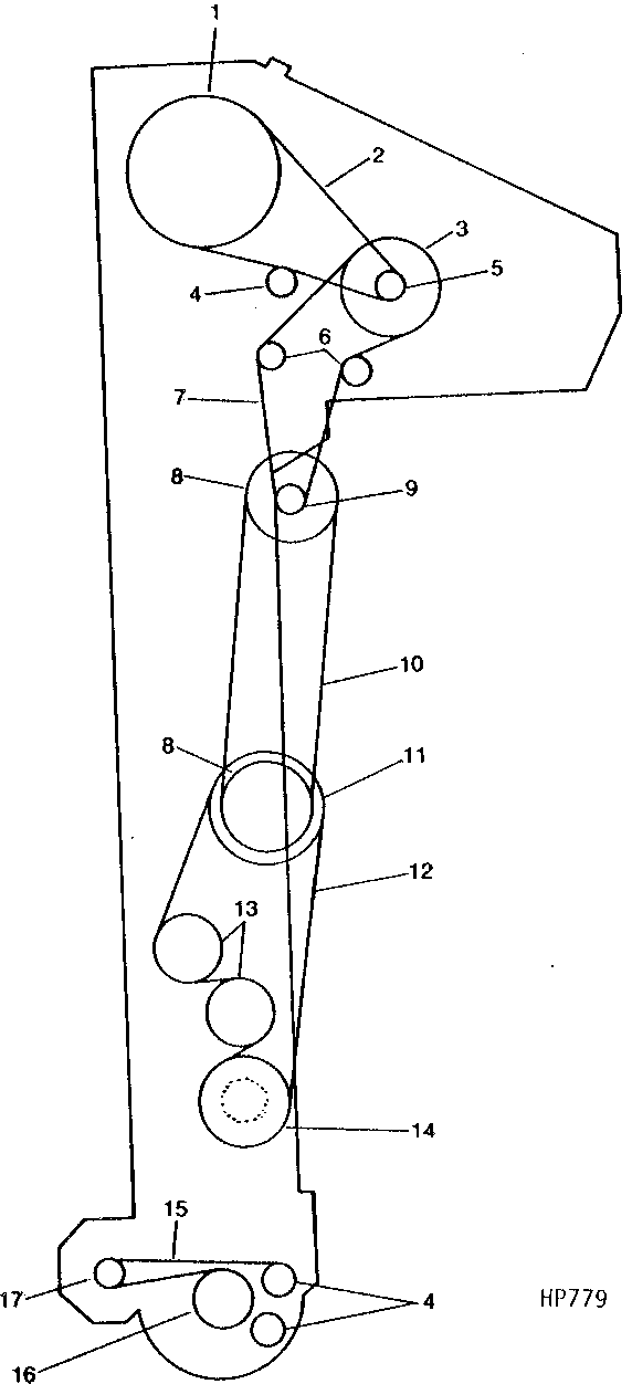 DIP AND POUR ELEVATOR DRIVE SHEAVES, SPROCKETS, AND TIGHTENERS