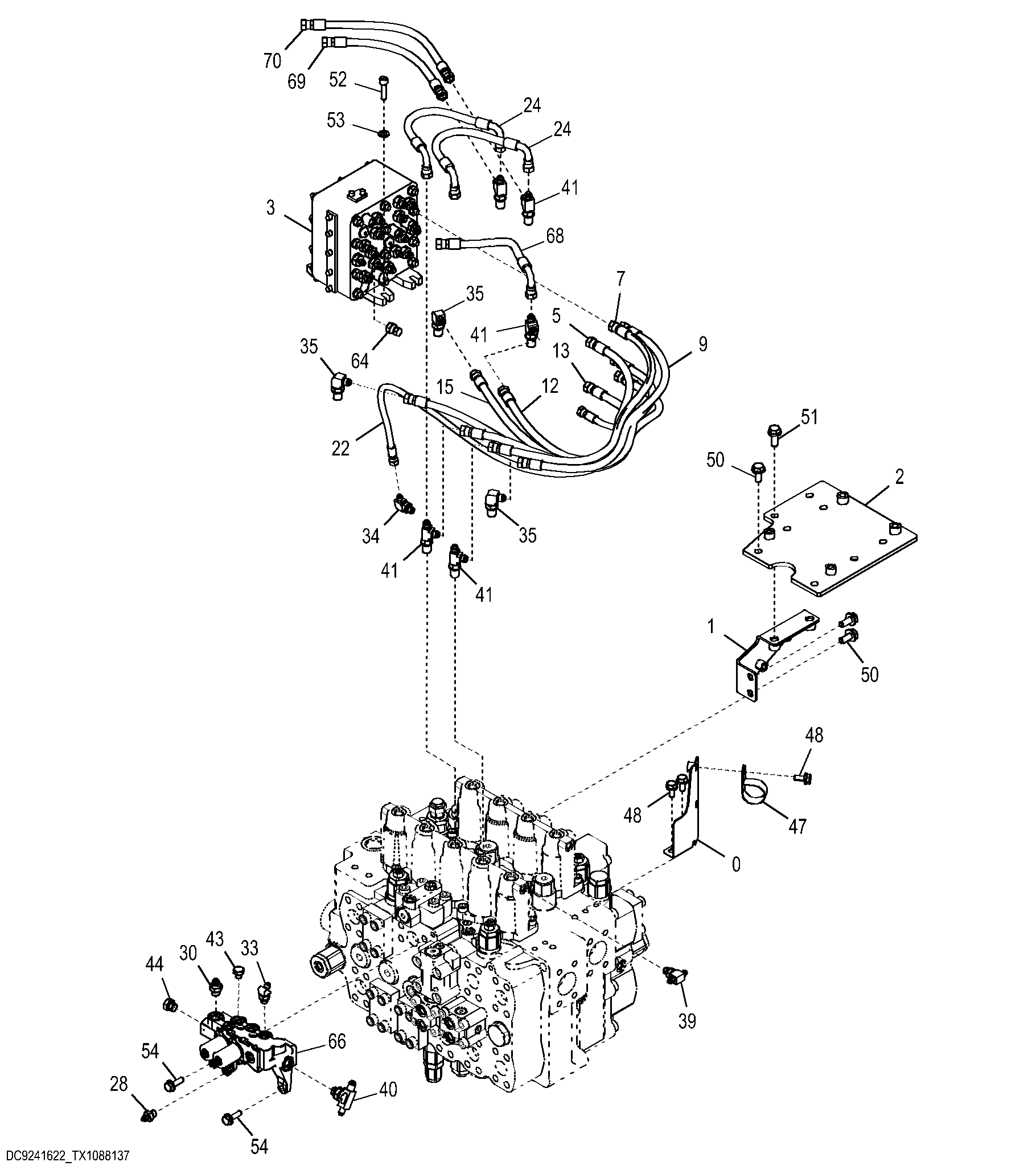 Pilot Lines (Control Valve Top To Manifold)