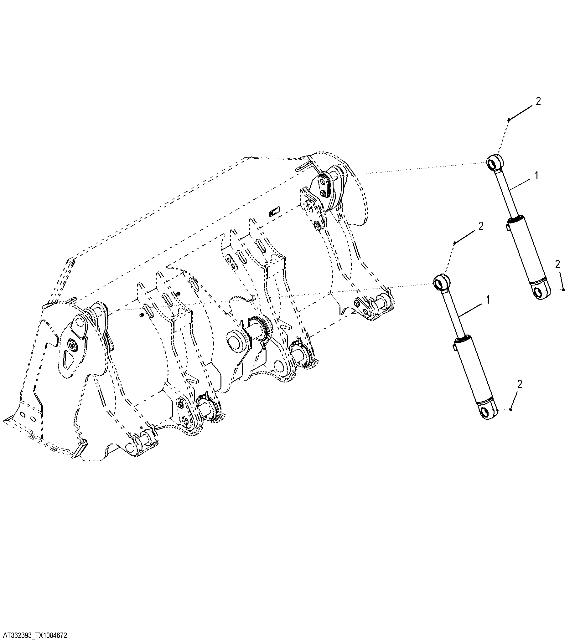 Multipurpose Bucket Cylinder