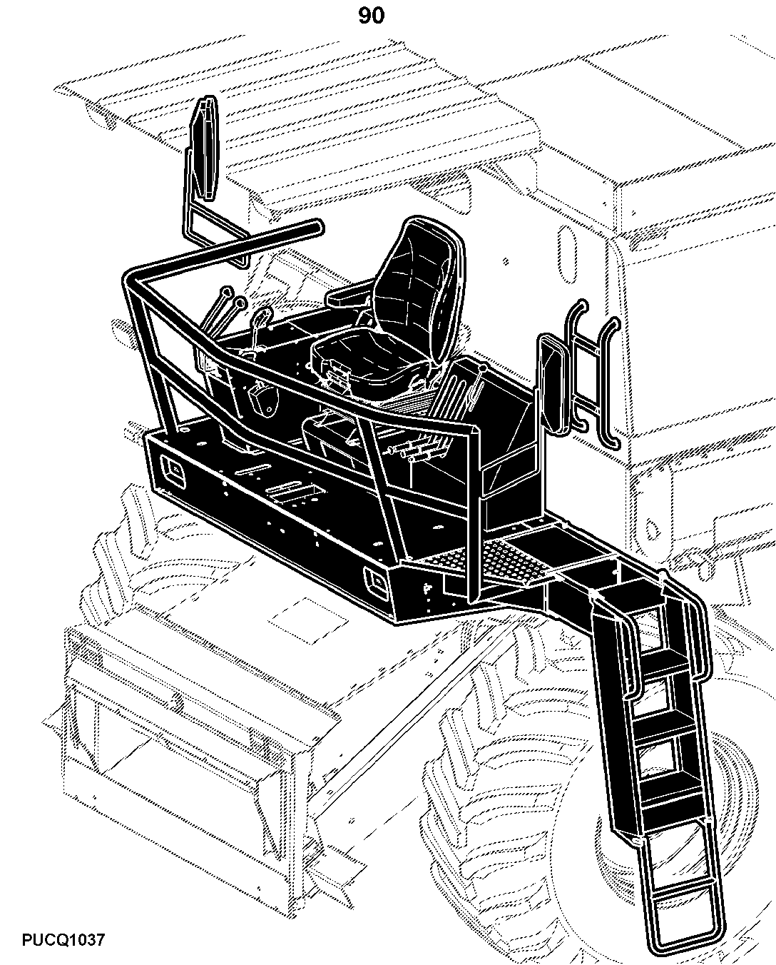 1165,1175 and 1175 Hydro Walker Combine (s.n. 060155-091543)(South American Edition)