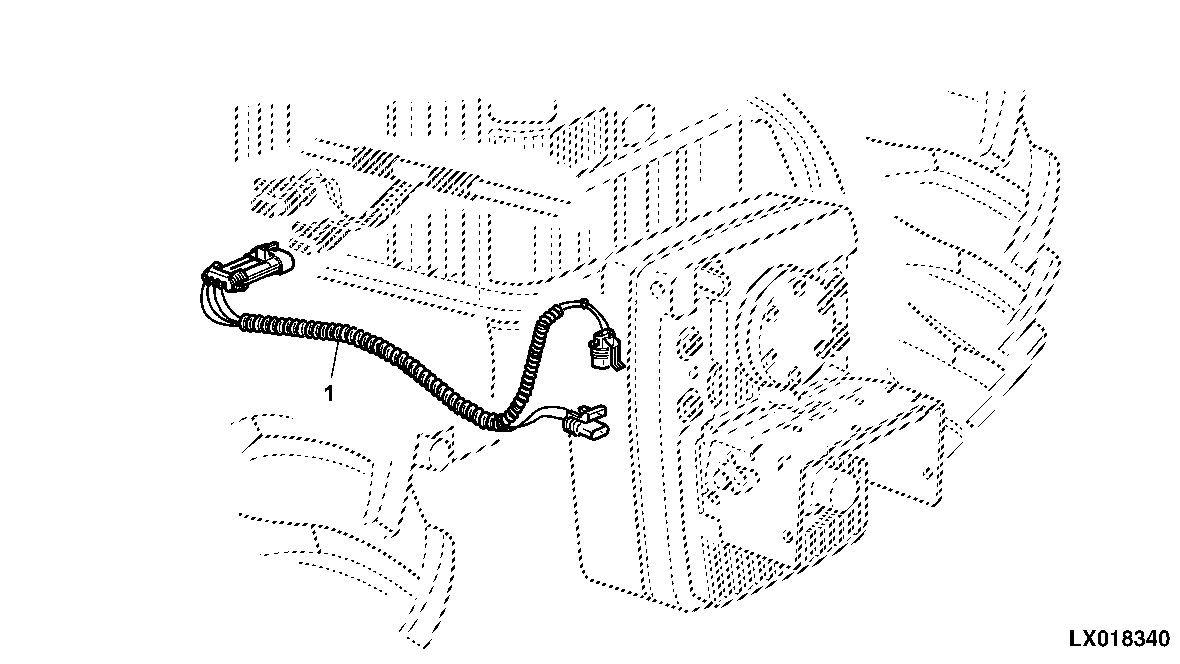 FRONT PTO - WIRING HARNESS