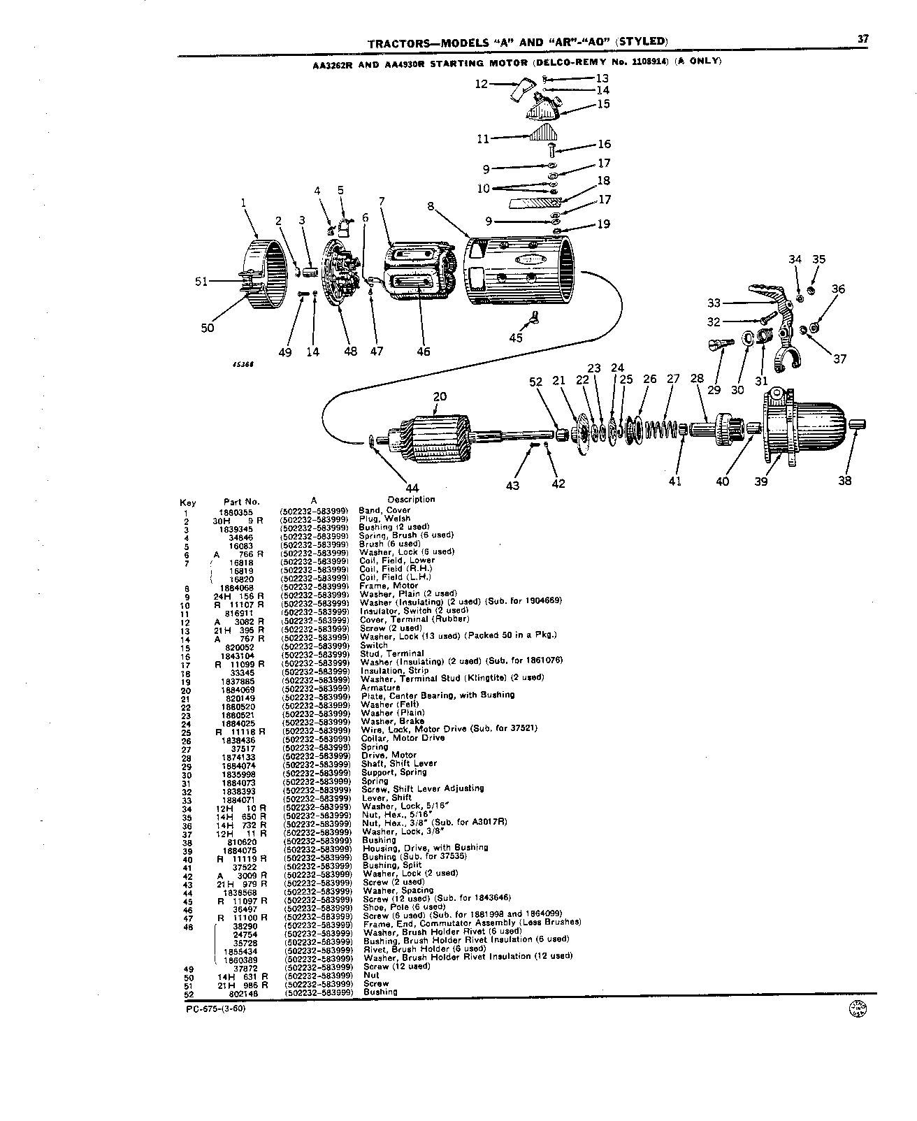 Distributor (Wico) (Continued)