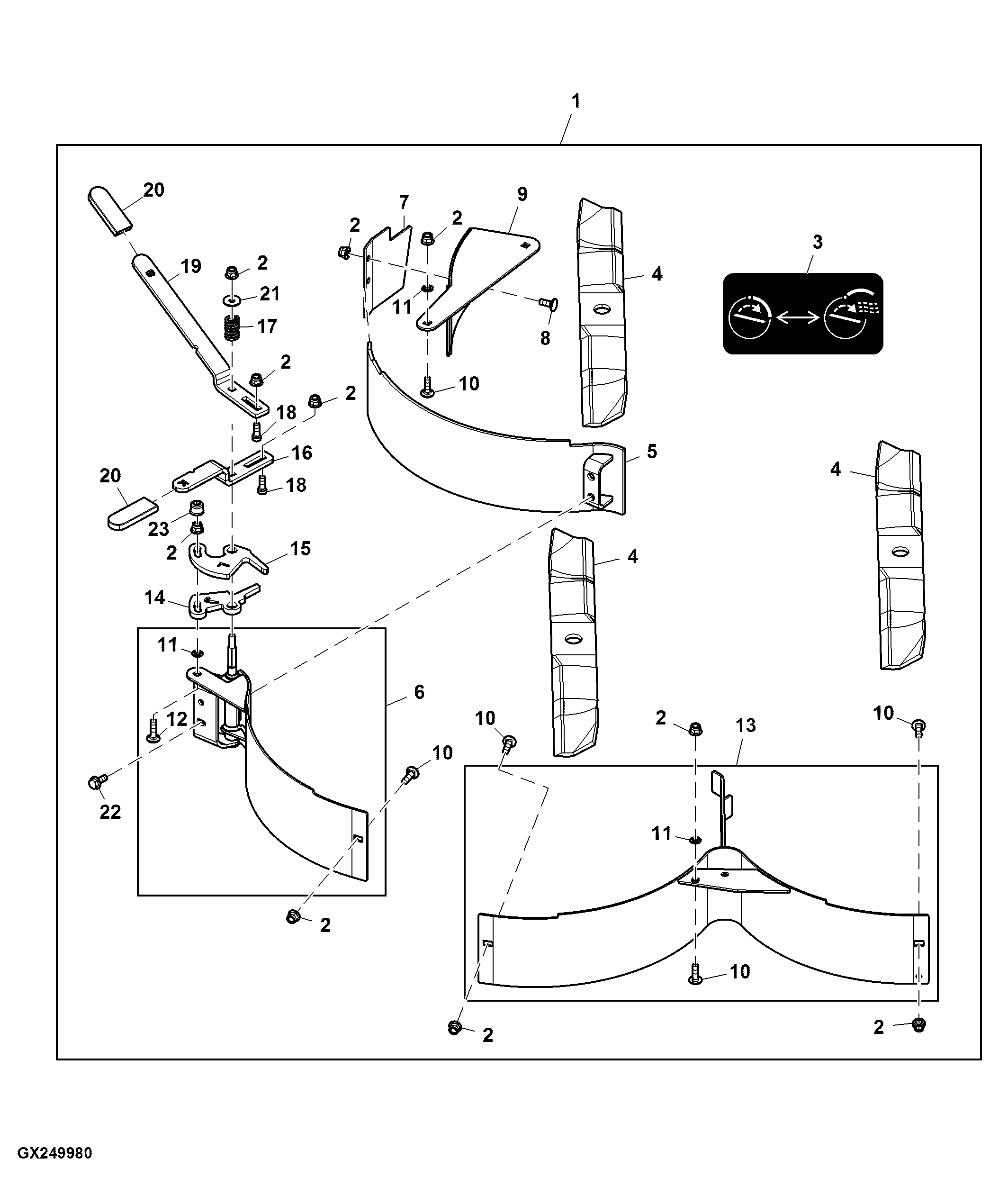 MulchControl™ Attachment, 60 inch High-Capacity