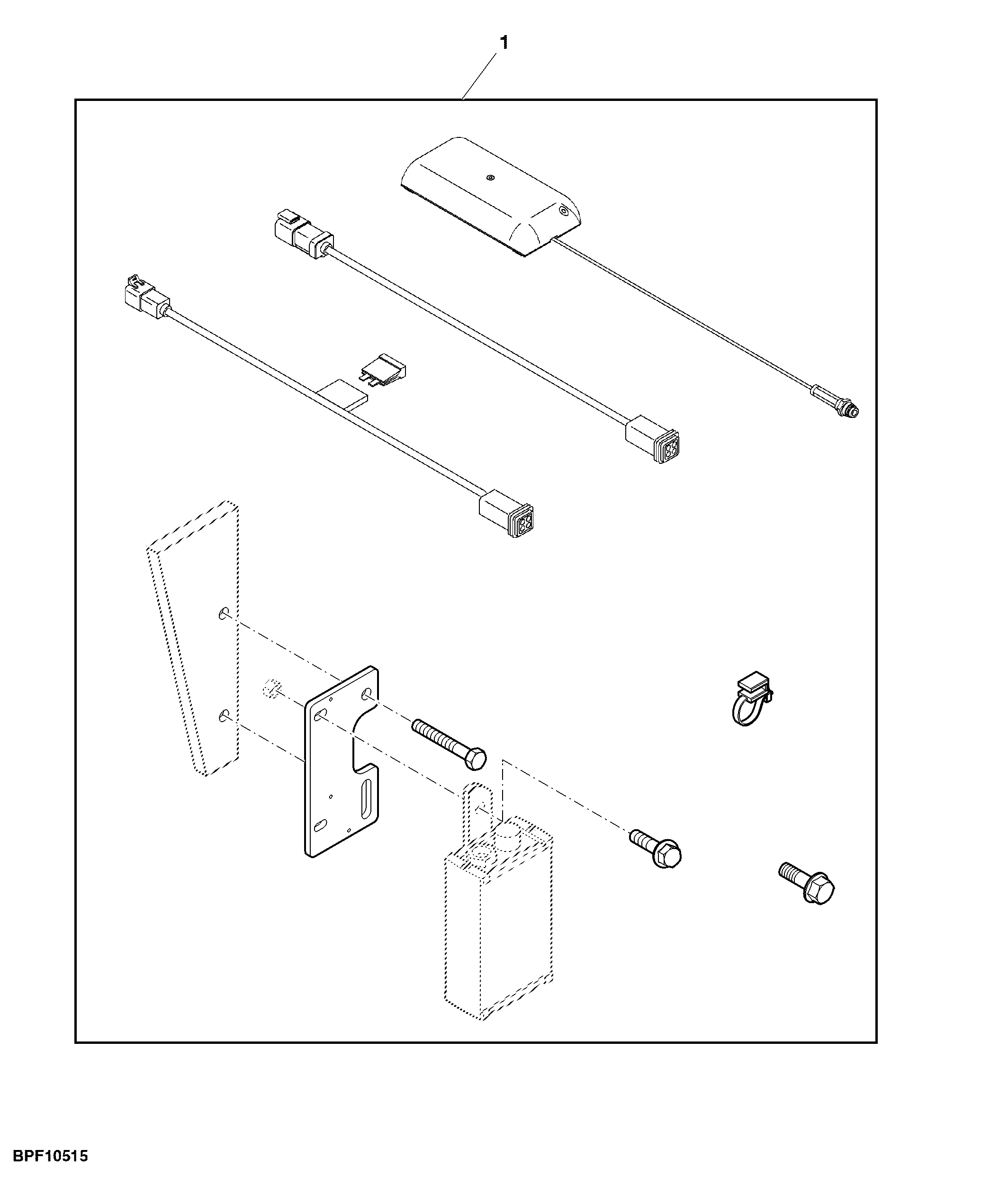 Attachment, Mobile RTK Installation Kit
