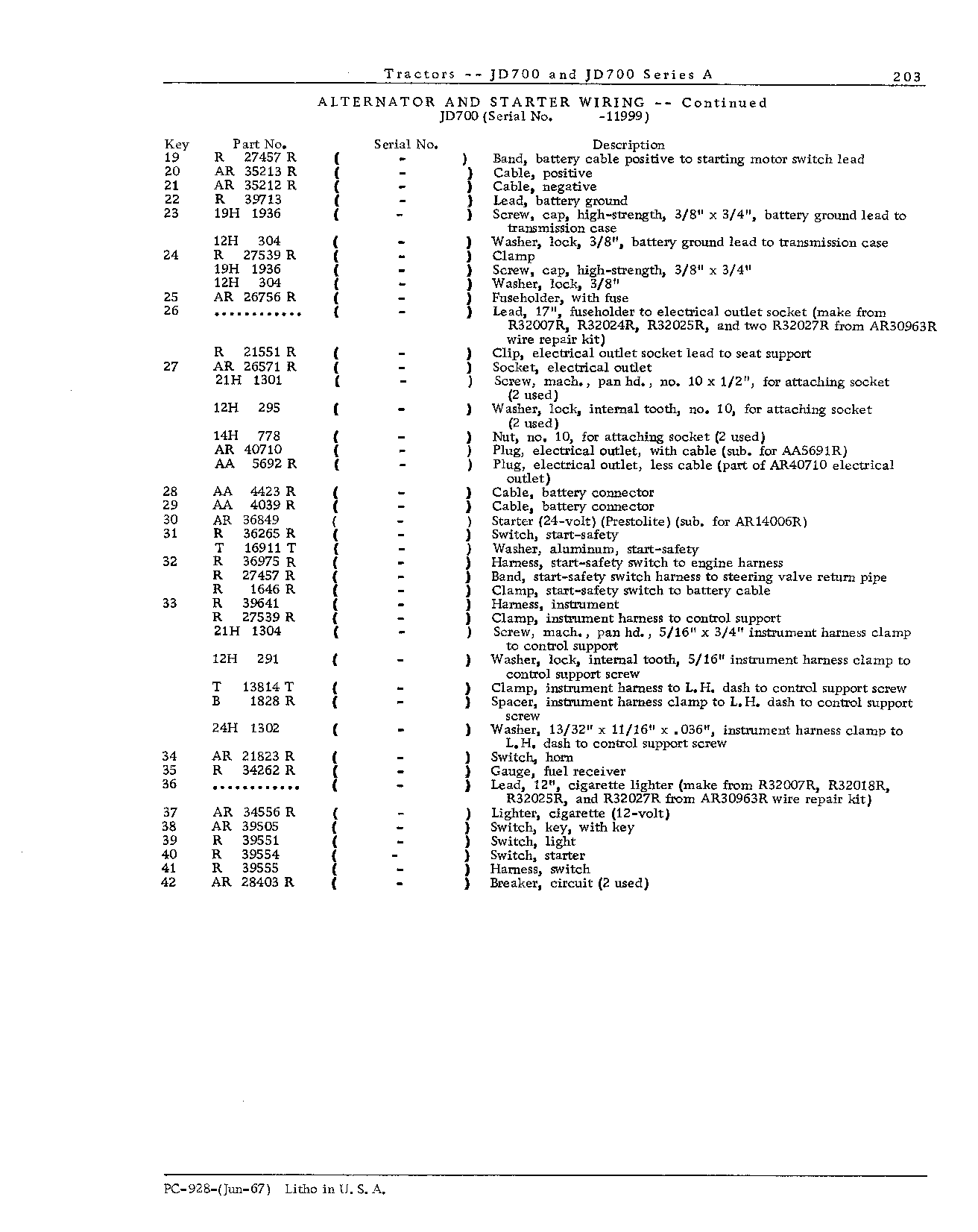Electrical System (Continued)