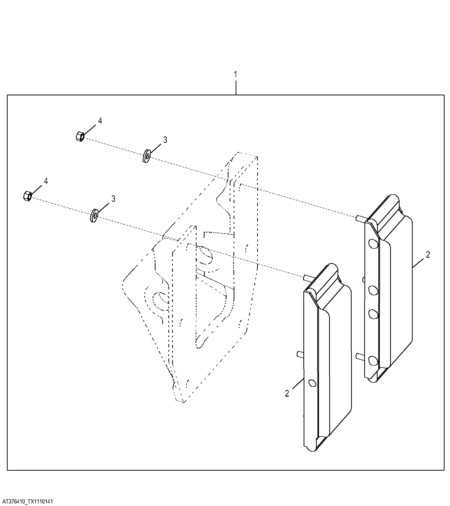 Stabilizer Pad Kit, Laminated