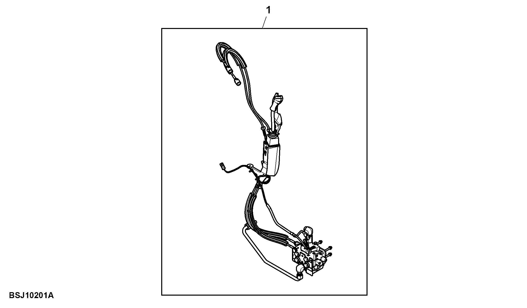 Attachment, Dual Mid SCV Bucher, W/ Controls, W/O GSS