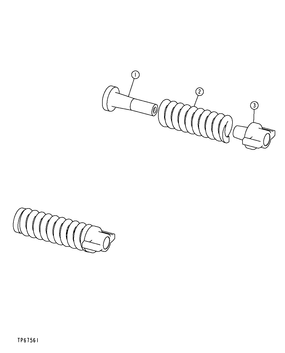 TRACK CHAIN TENSION ADJUSTER