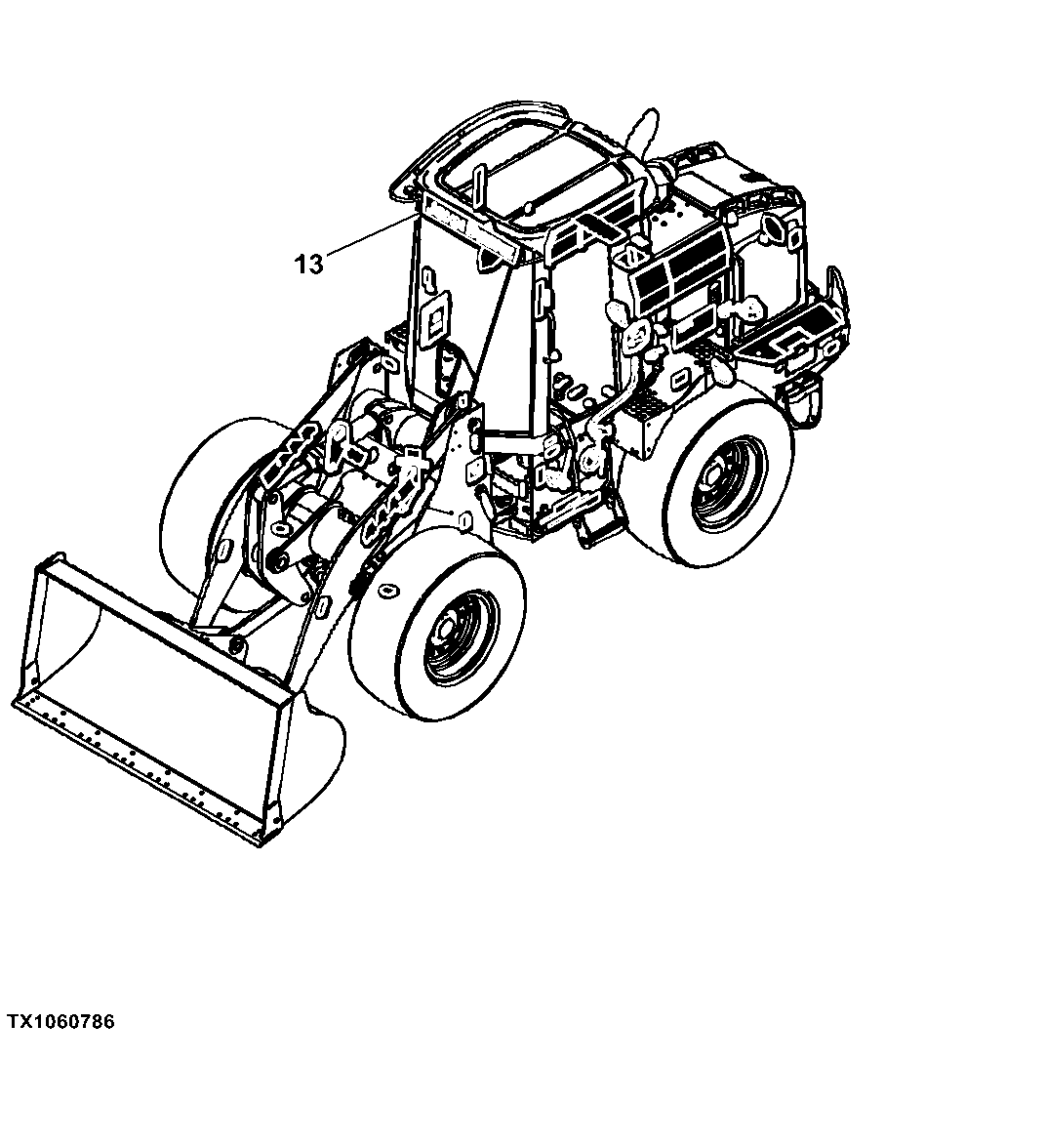 444K Loader (S.N. -642100)(Engine 4045HDW54)