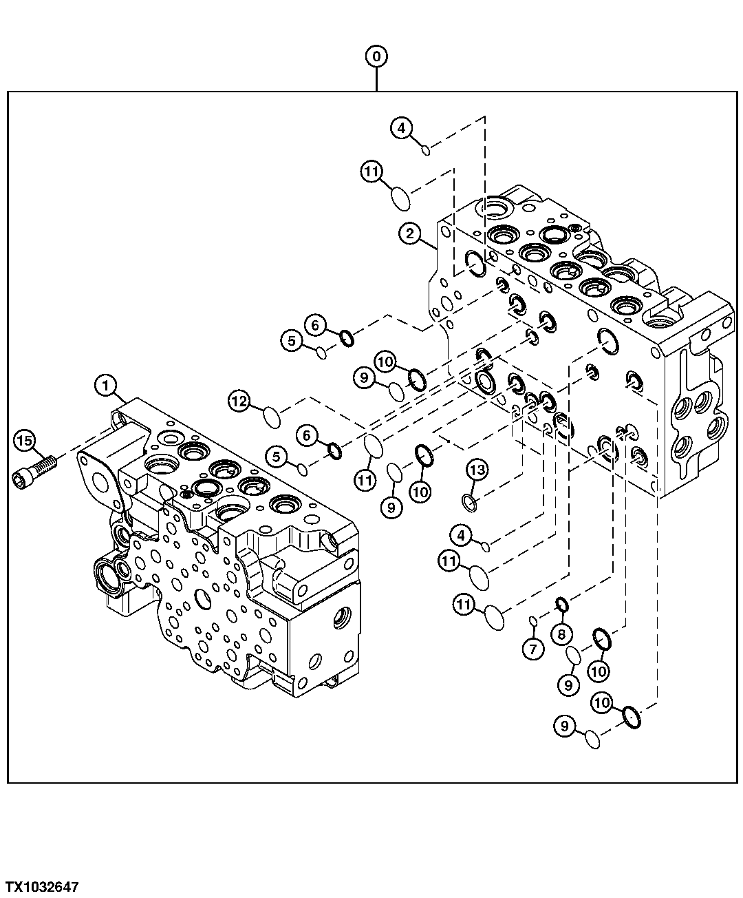 Control Valve Manifold Assembly and O-Rings