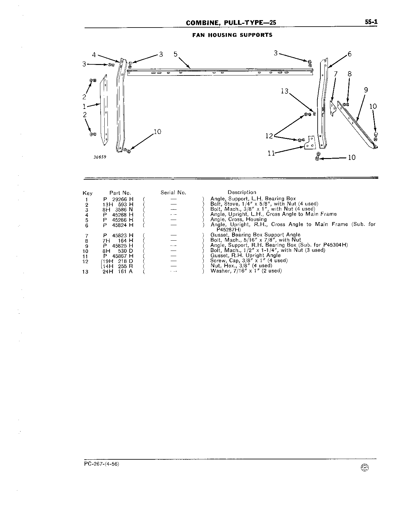 Fan Housing Supports