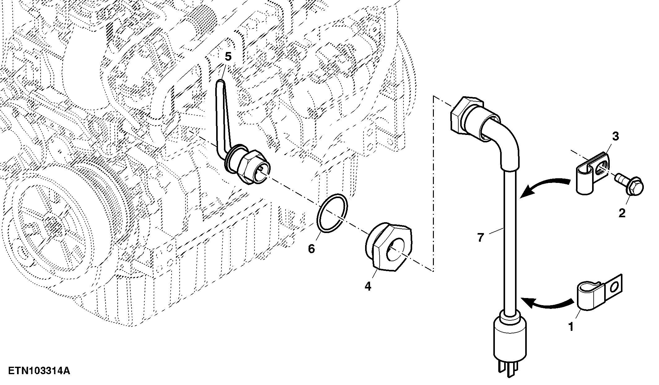 Engine Coolant Heater, 220 V, Tier 2 (120111 - )