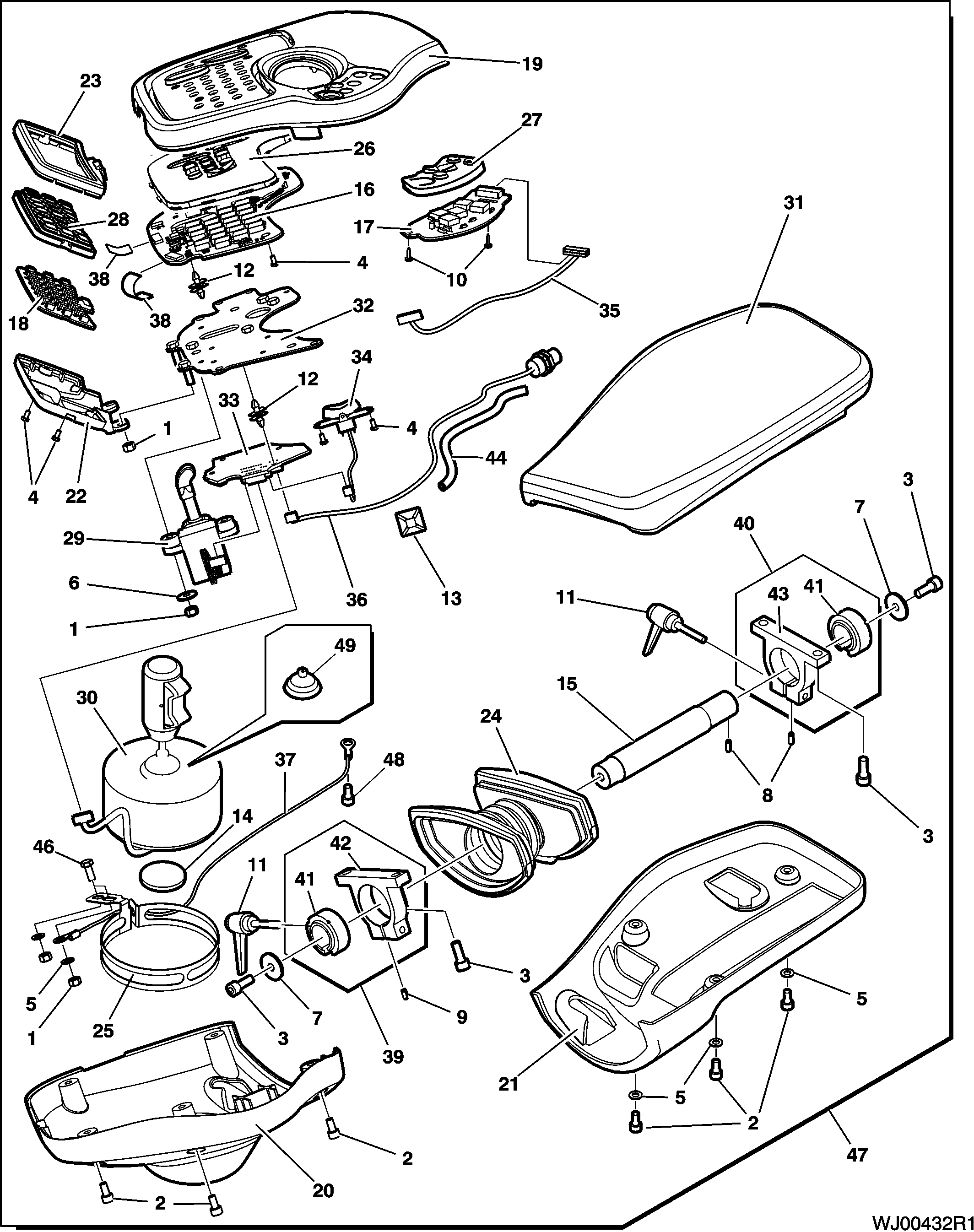 Joystick, Right, Basic / Navi/Scale ( - 002517)