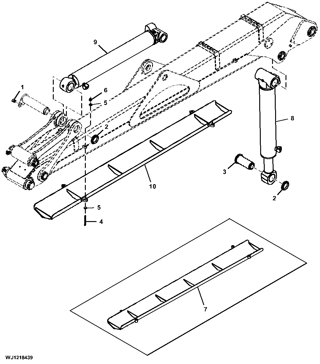 Shield, Main Boom / Outer Boom, CF5 / CF5 IBC