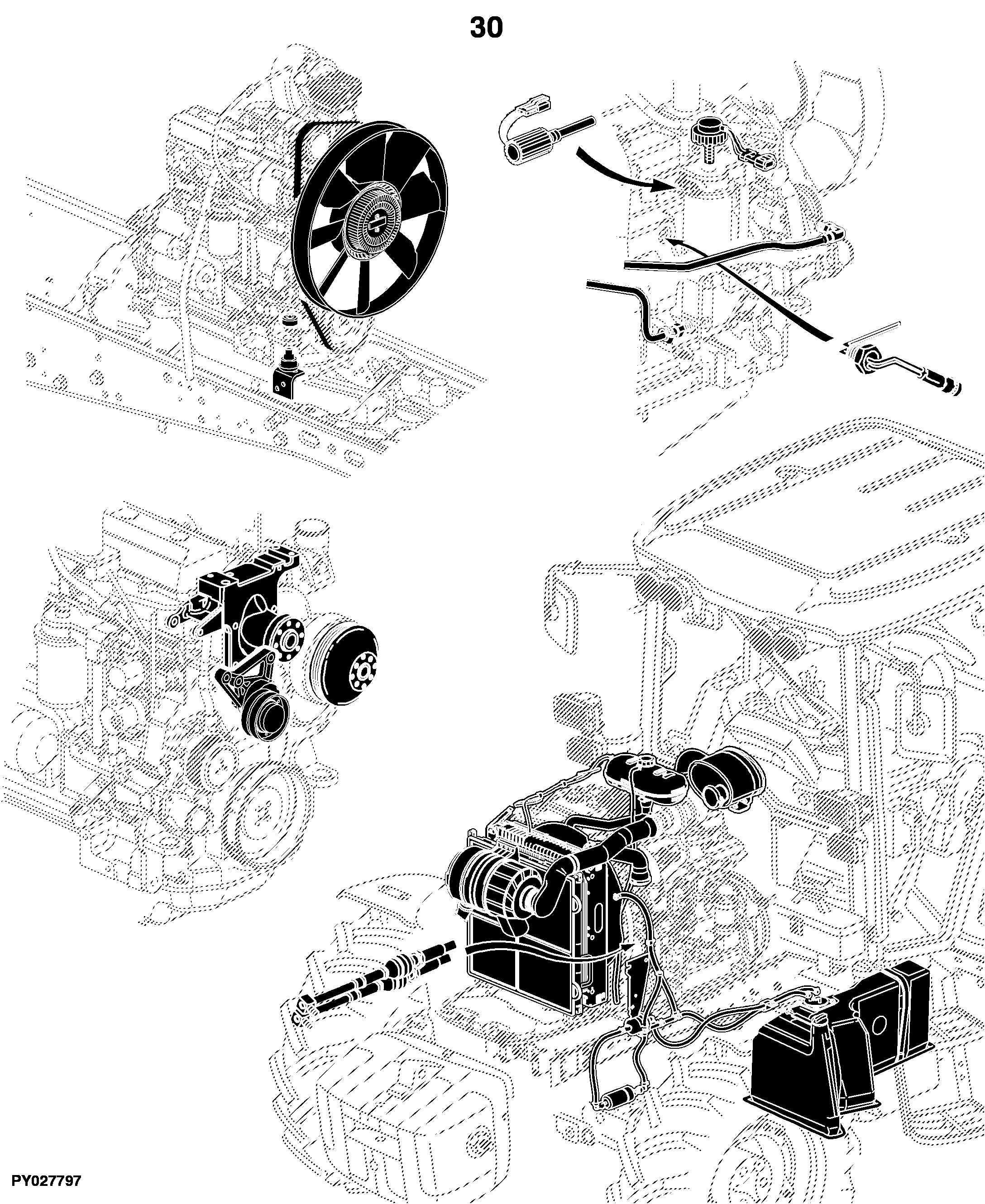 5080M Tractors (Europe Edition, Engine SN: CD4045LXXXXXX)