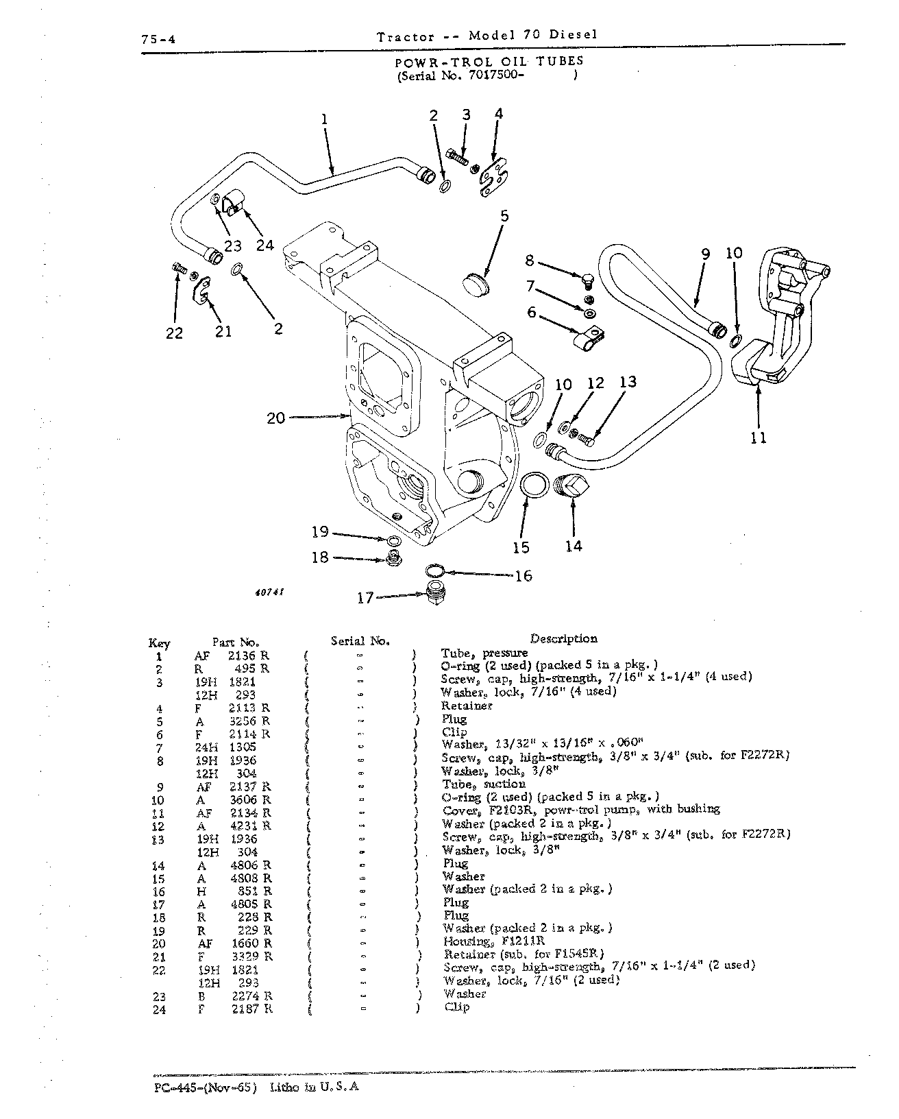 Section 75 - Hydraulic Mechanism (Continued)