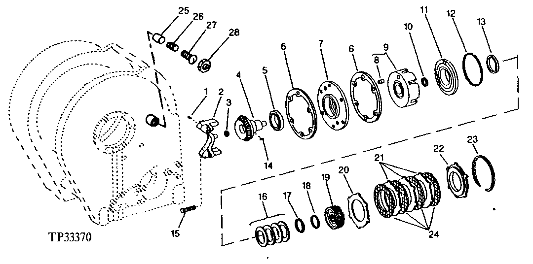 WINCH INPUT GEAR AND CLUTCH (MODEL 6000 WINCH)