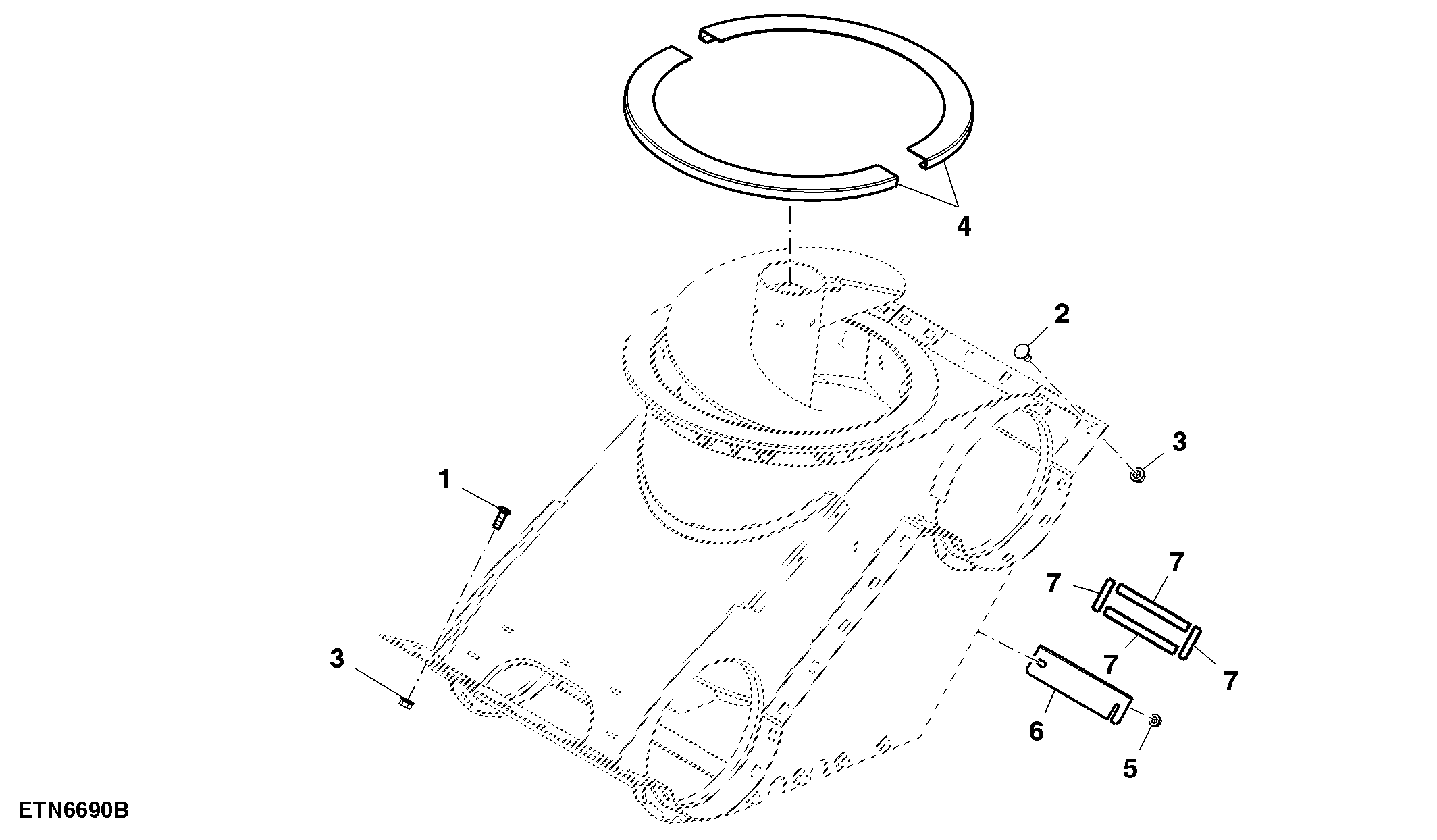 Vertical Auger and Charge Housing, High Unloading Rate