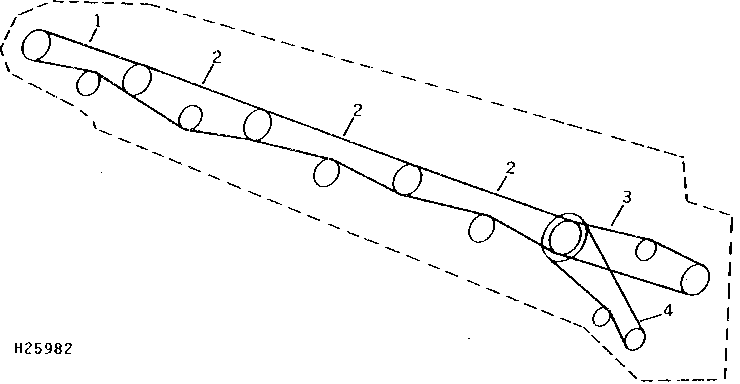 FEEDER HOUSE CHAINS ON RIGHT-HAND SIDE - SIDEHILL