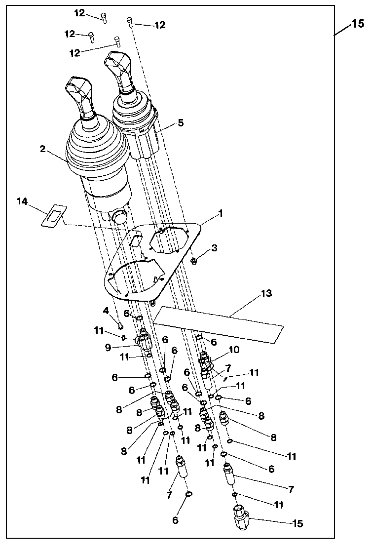Dual Joystick Pilot Controllers ( - 585739)