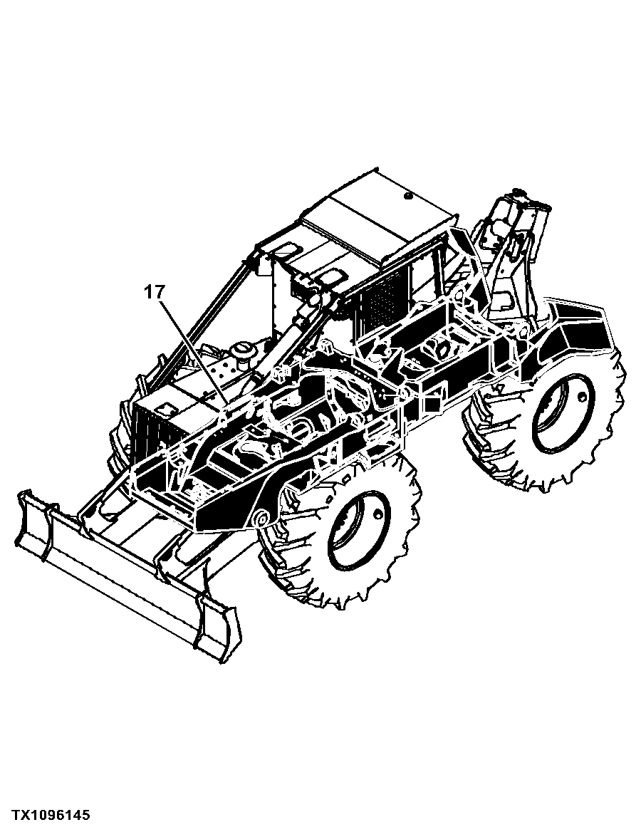 540GIII Cable Skidder (PIN: 1DW540GX_ _C630436 - C666892)