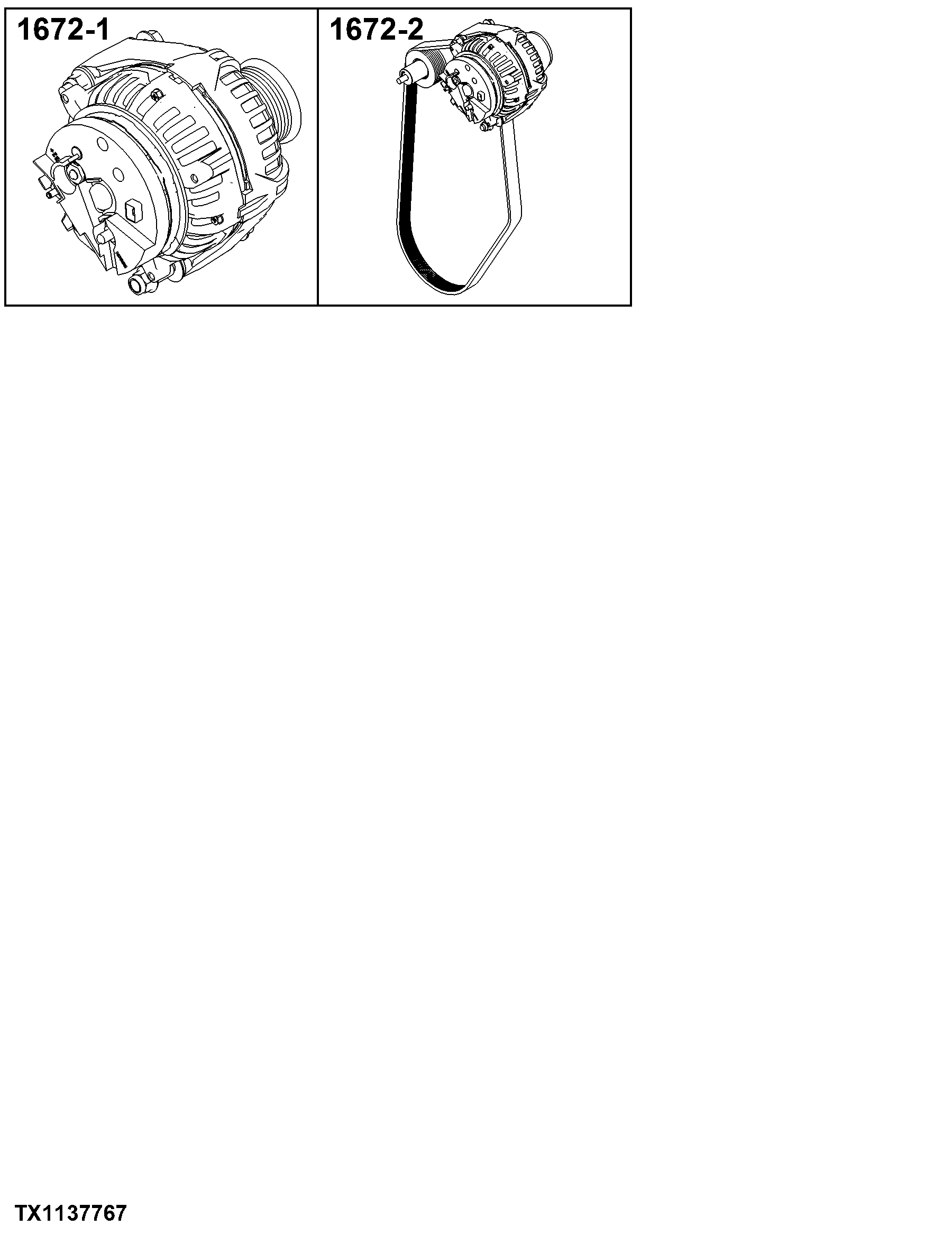 1672 Alternator, Regulator And Charging System Wiring